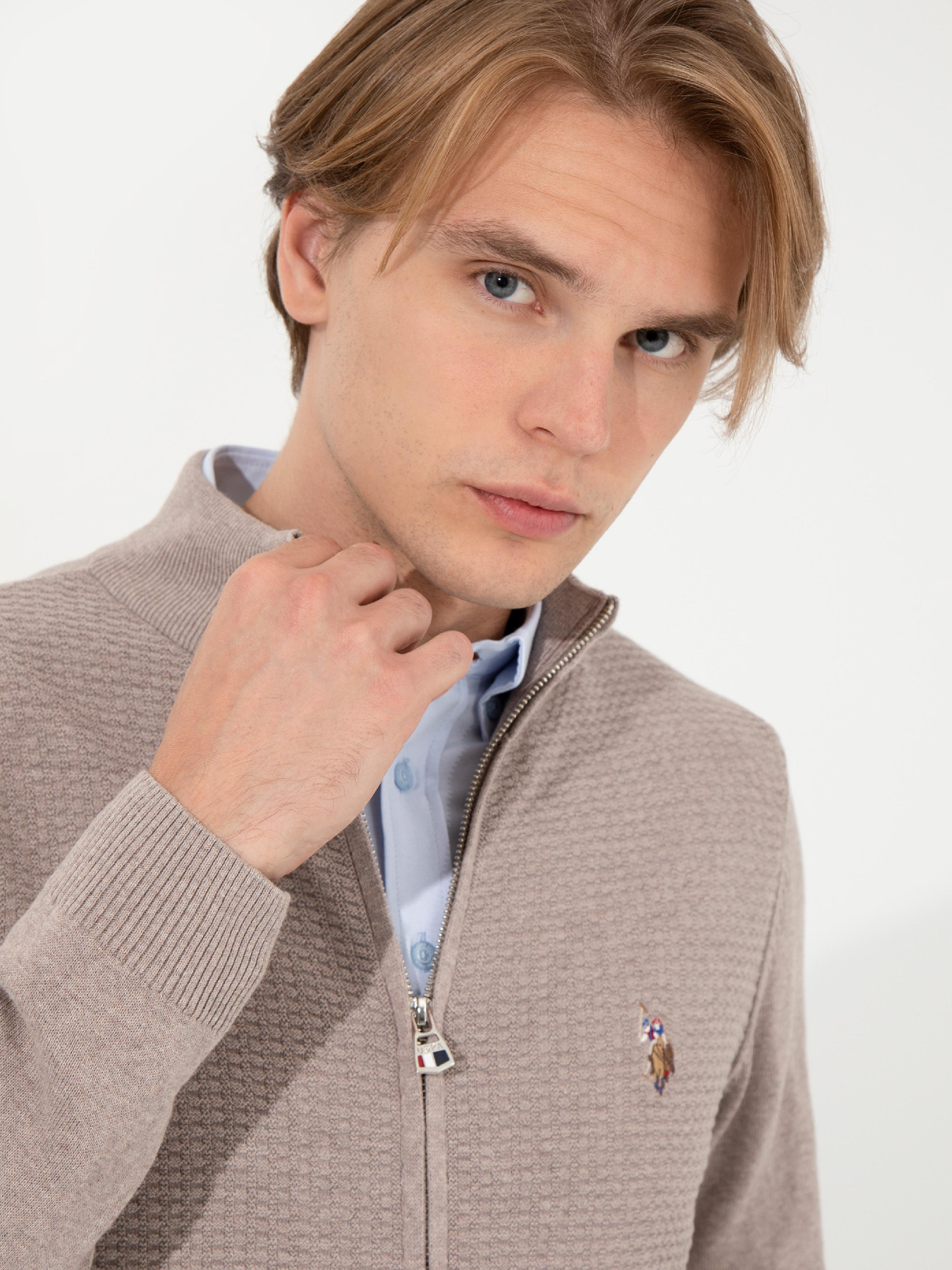 Кардиган US Polo модель G081SZ0TH.000.1428930.VR174 Фото