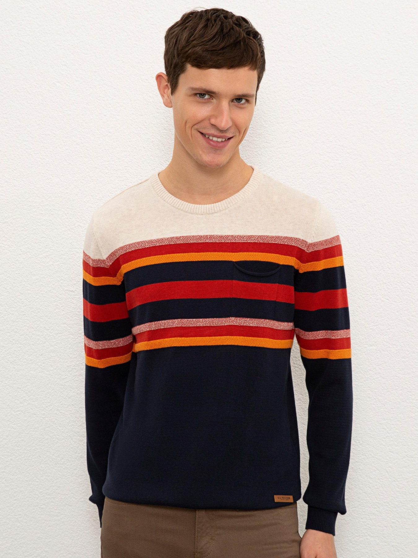 Джемпер US Polo модель G081SZ0TK.000.1087986.VR033 Фото