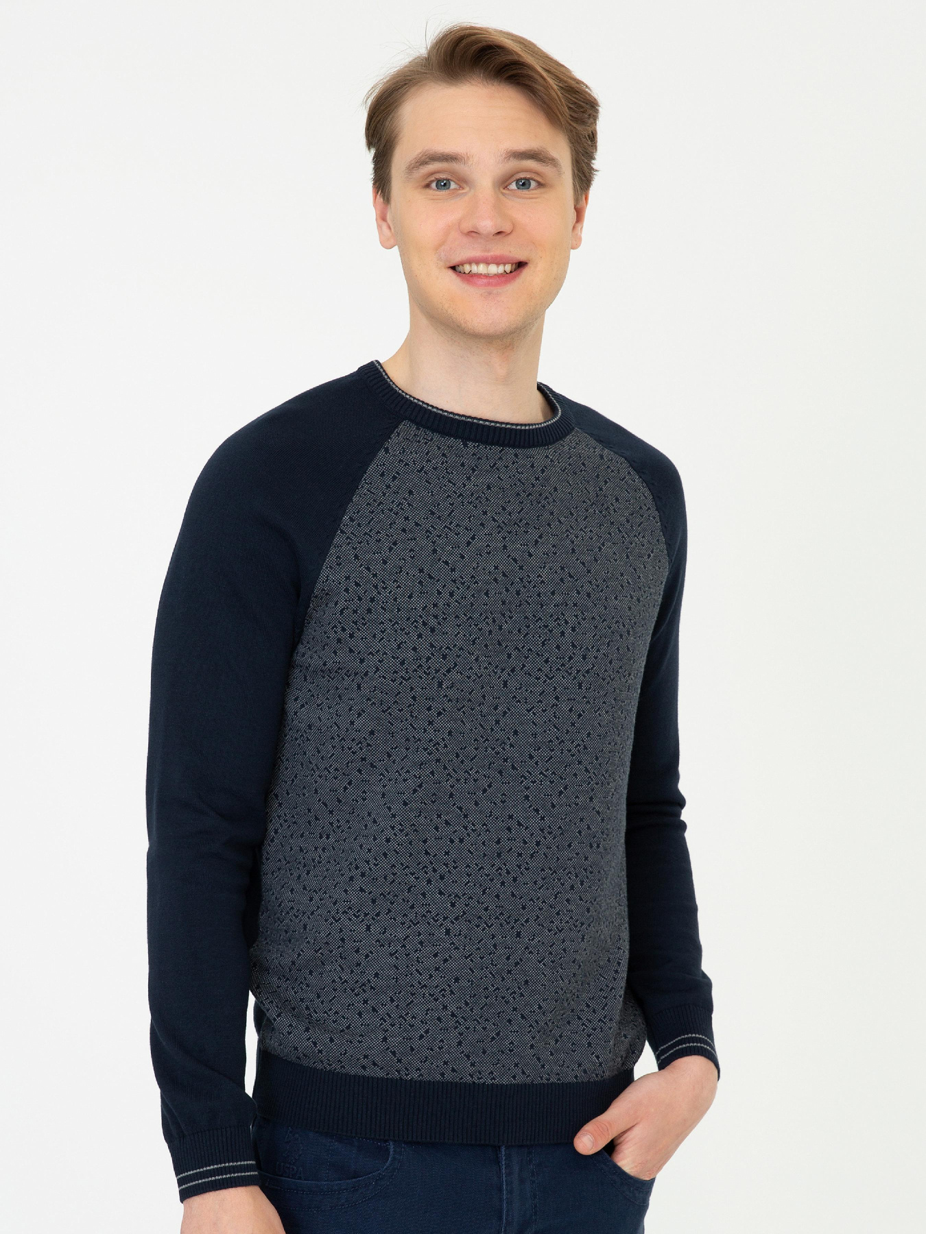 Джемпер US Polo модель G081SZ0TK.000.1261677.VR033 Фото