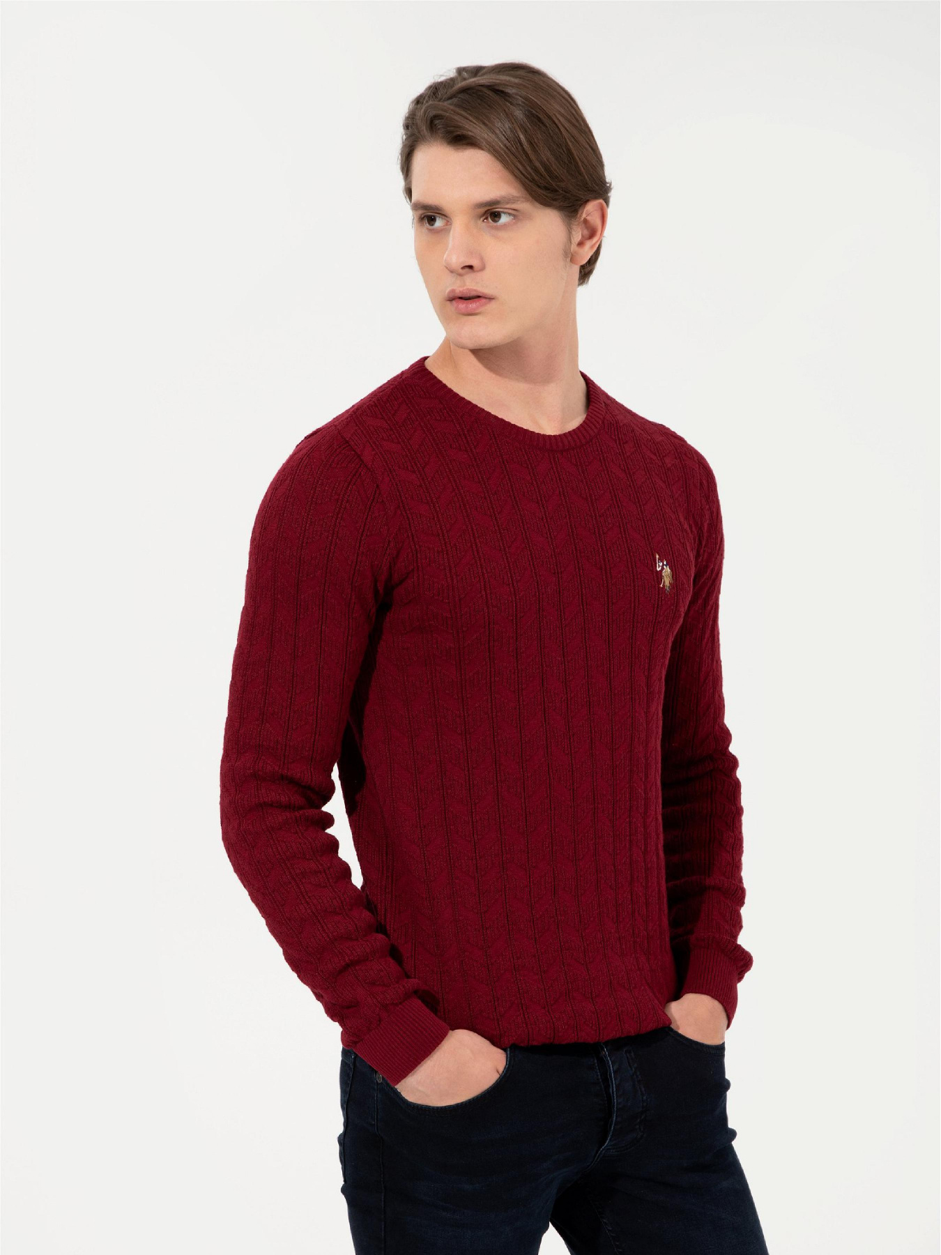 Джемпер US Polo модель G081SZ0TK.000.1428937.VR014 Фото