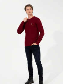 Джемпер US Polo модель G081SZ0TK.000.1428937.VR014 Джемпер US Polo модель G081SZ0TK.000.1428937.VR014 Фото