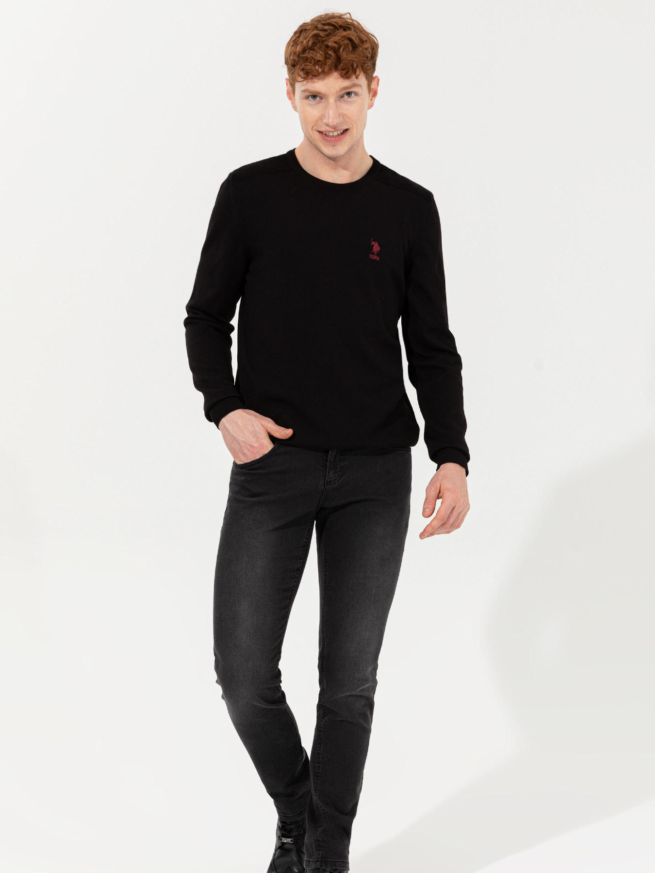 Джемпер US Polo модель G081SZ0TK.000.1428974.VR046 Фото