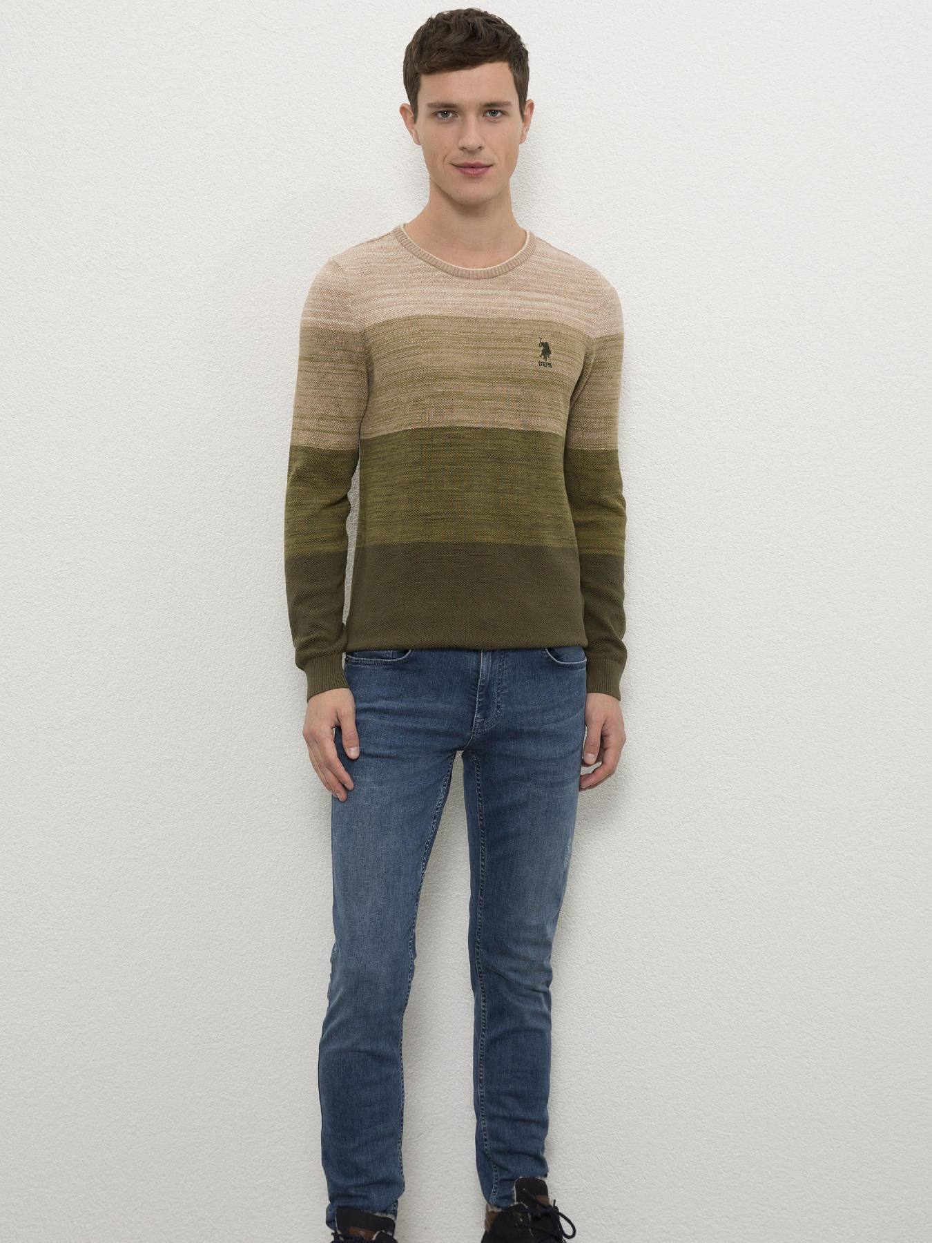 Джемпер US Polo модель G081GL0TK.000.1056262.VR027 Фото