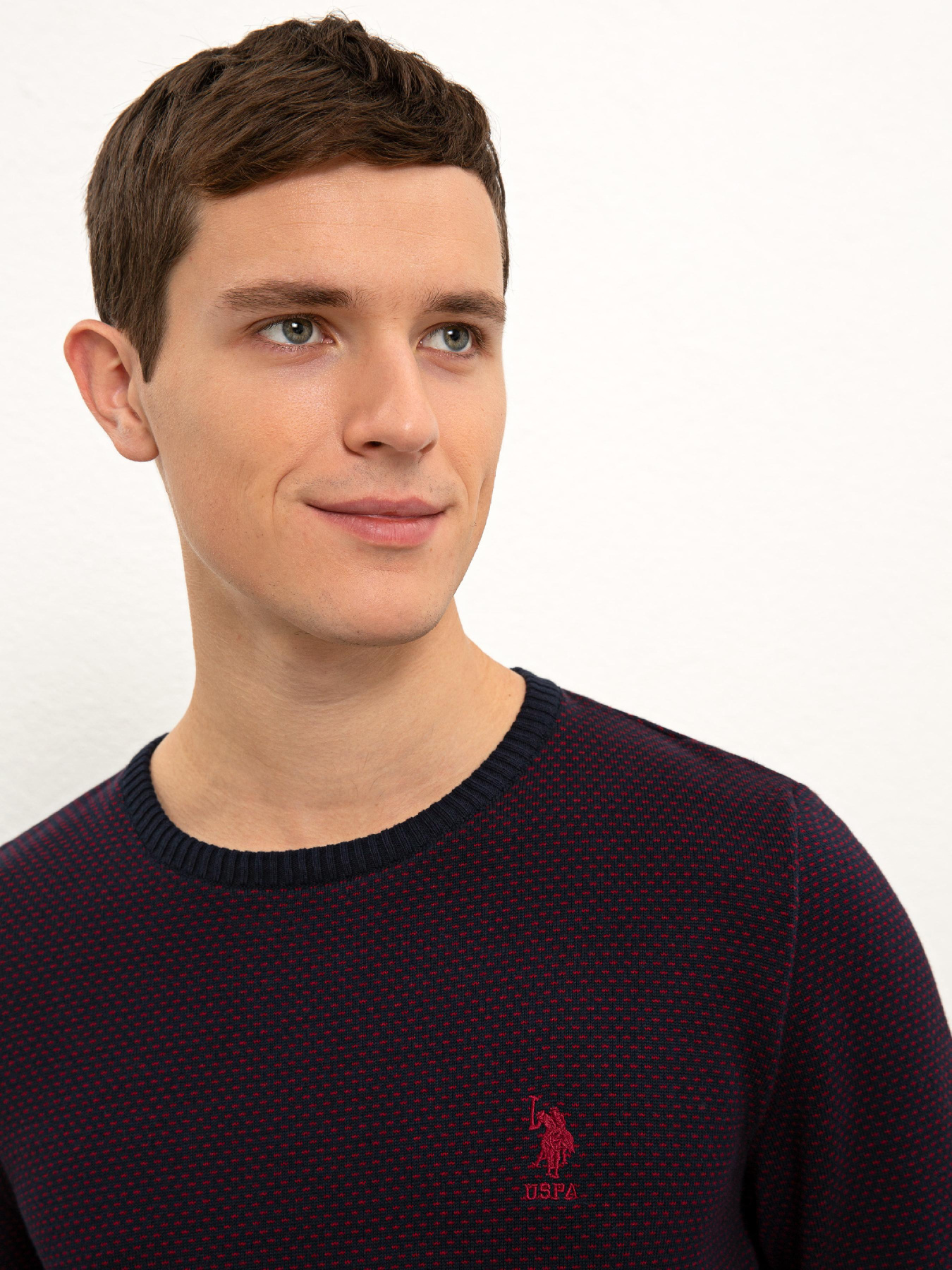 Джемпер US Polo модель G081SZ0TK.000.1091120.VR033 Фото