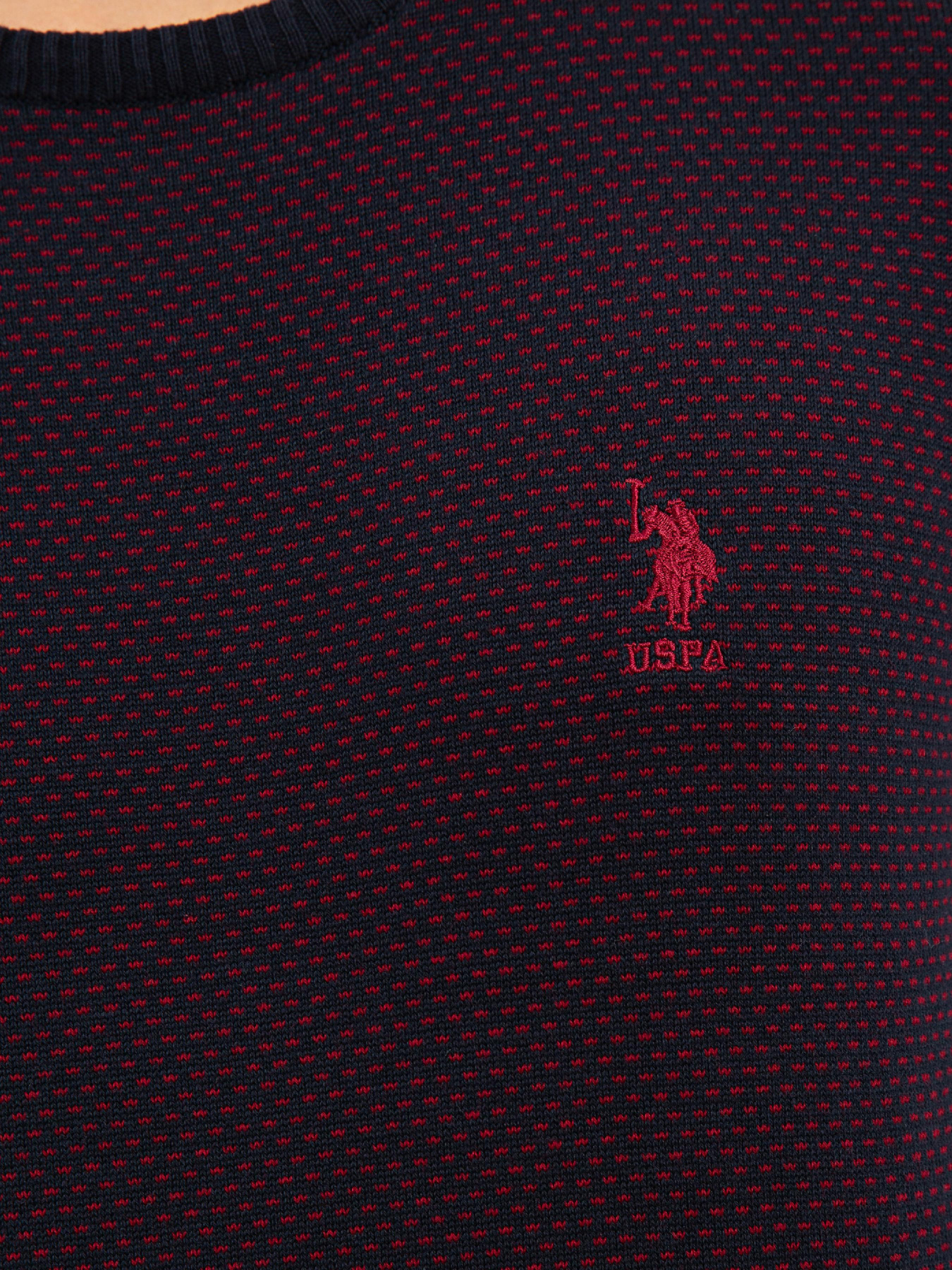 Джемпер US Polo модель G081SZ0TK.000.1091120.VR033 Фото