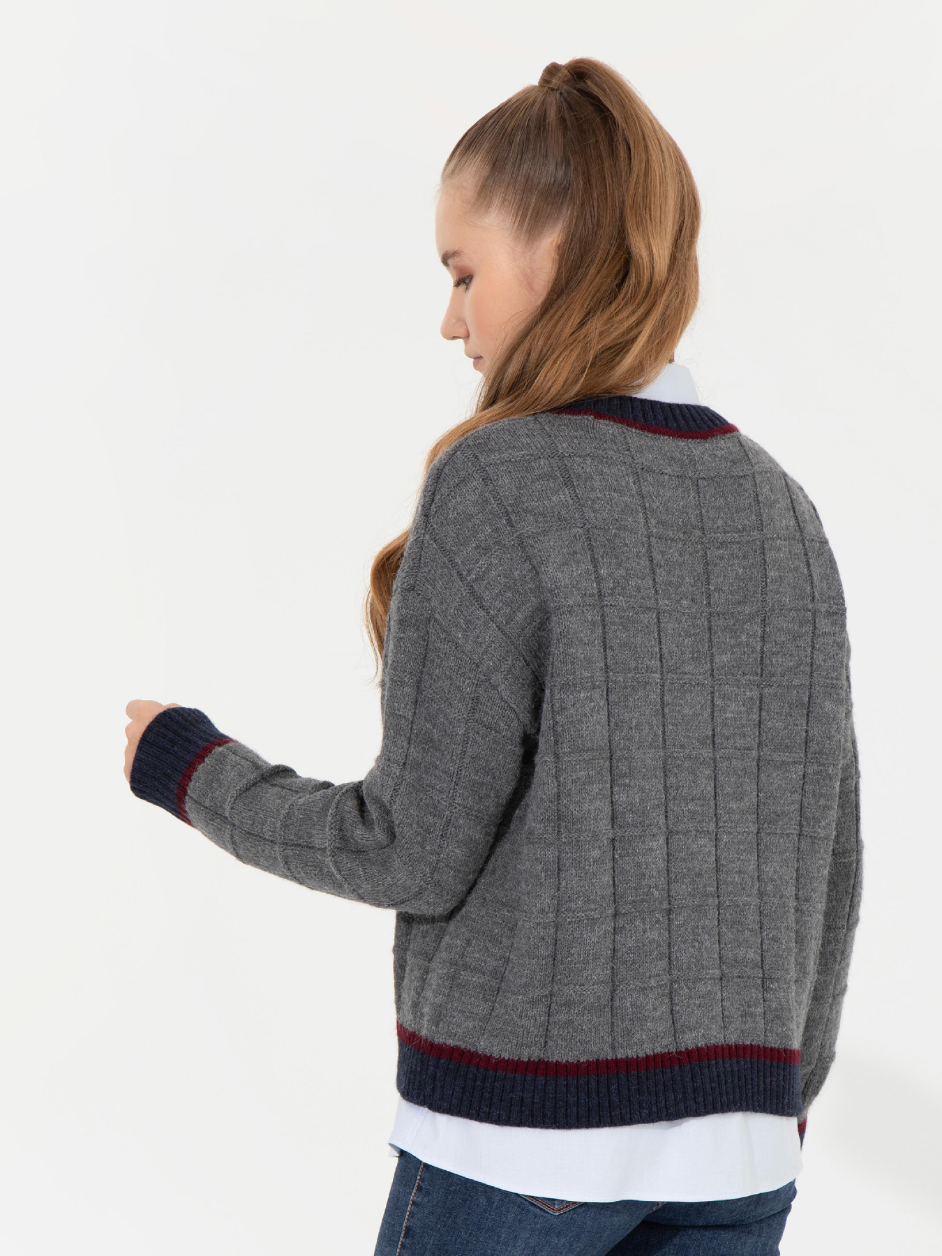 Кардиган US Polo модель G082SZ0TH.000.1452732.VR086 Фото