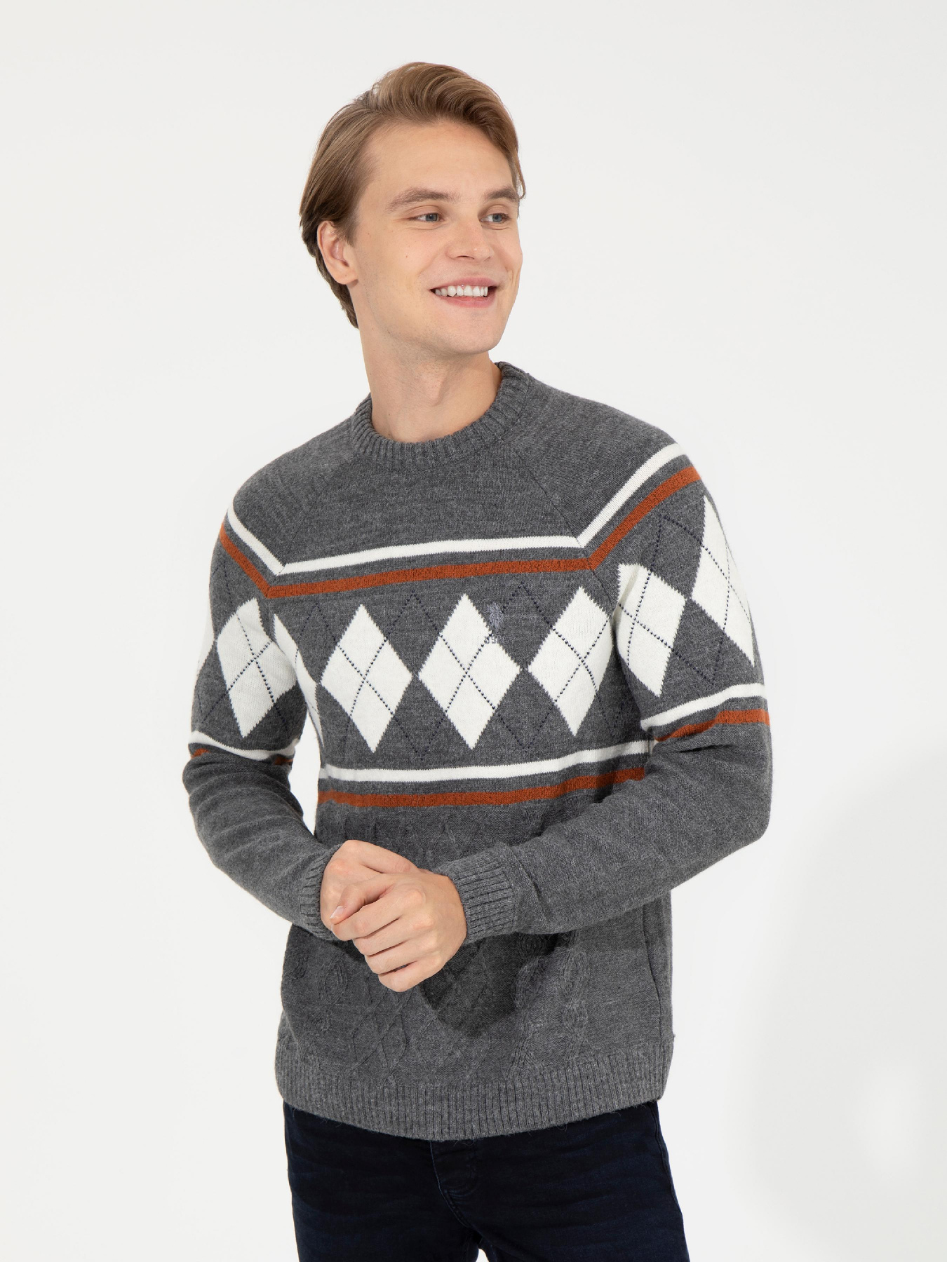 Джемпер US Polo модель G081SZ0TK.000.1455001.VR086 Фото