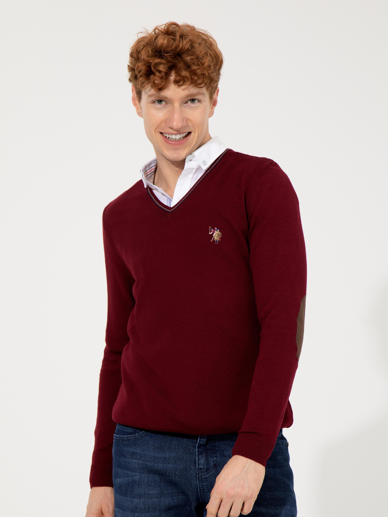 Джемпер US Polo модель G081SZ0TK.000.1428976.VR014 Фото