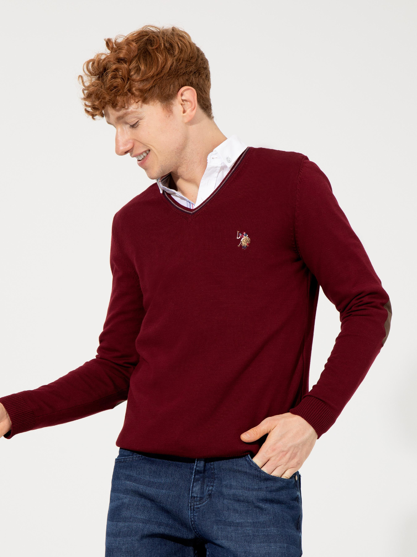 Джемпер US Polo модель G081SZ0TK.000.1428976.VR014 Фото