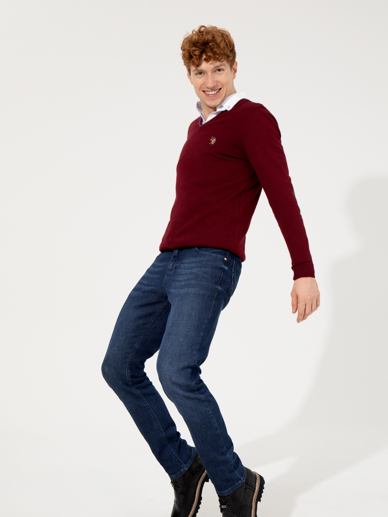 Джемпер US Polo модель G081SZ0TK.000.1428976.VR014 Фото