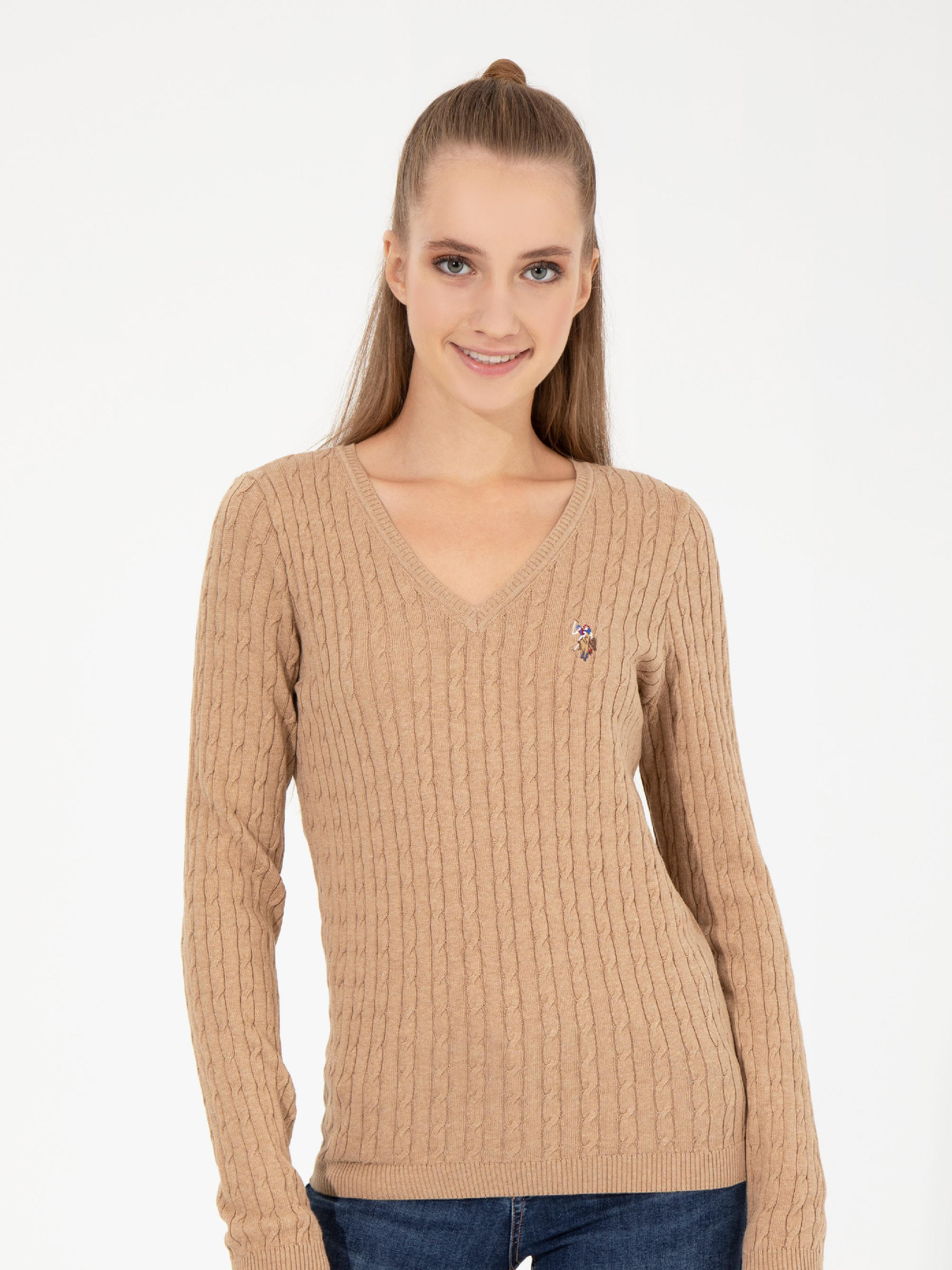 Джемпер US Polo модель G082SZ0TK.000.1430184.VR122 Фото