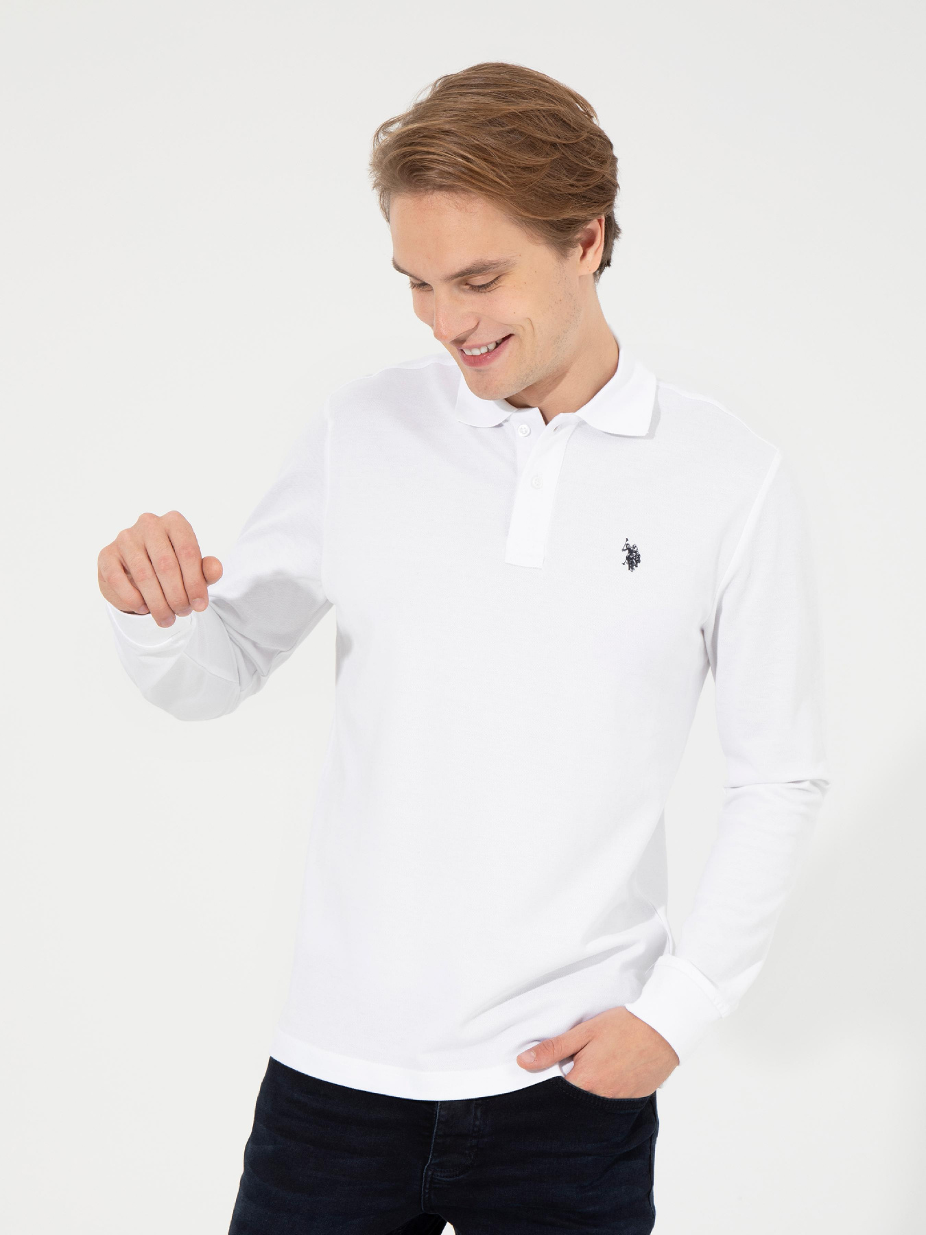 Лонгслів US Polo модель G081GL082.000.1451570.VR013 Фото