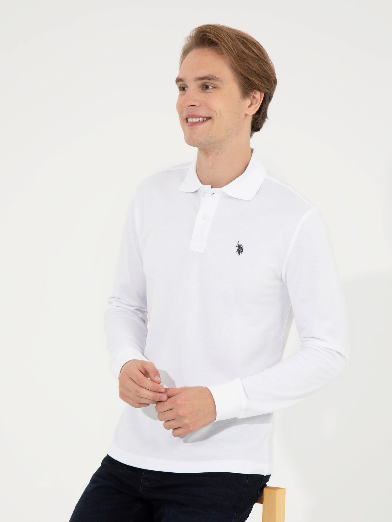 Лонгслів US Polo модель G081GL082.000.1451570.VR013 Фото