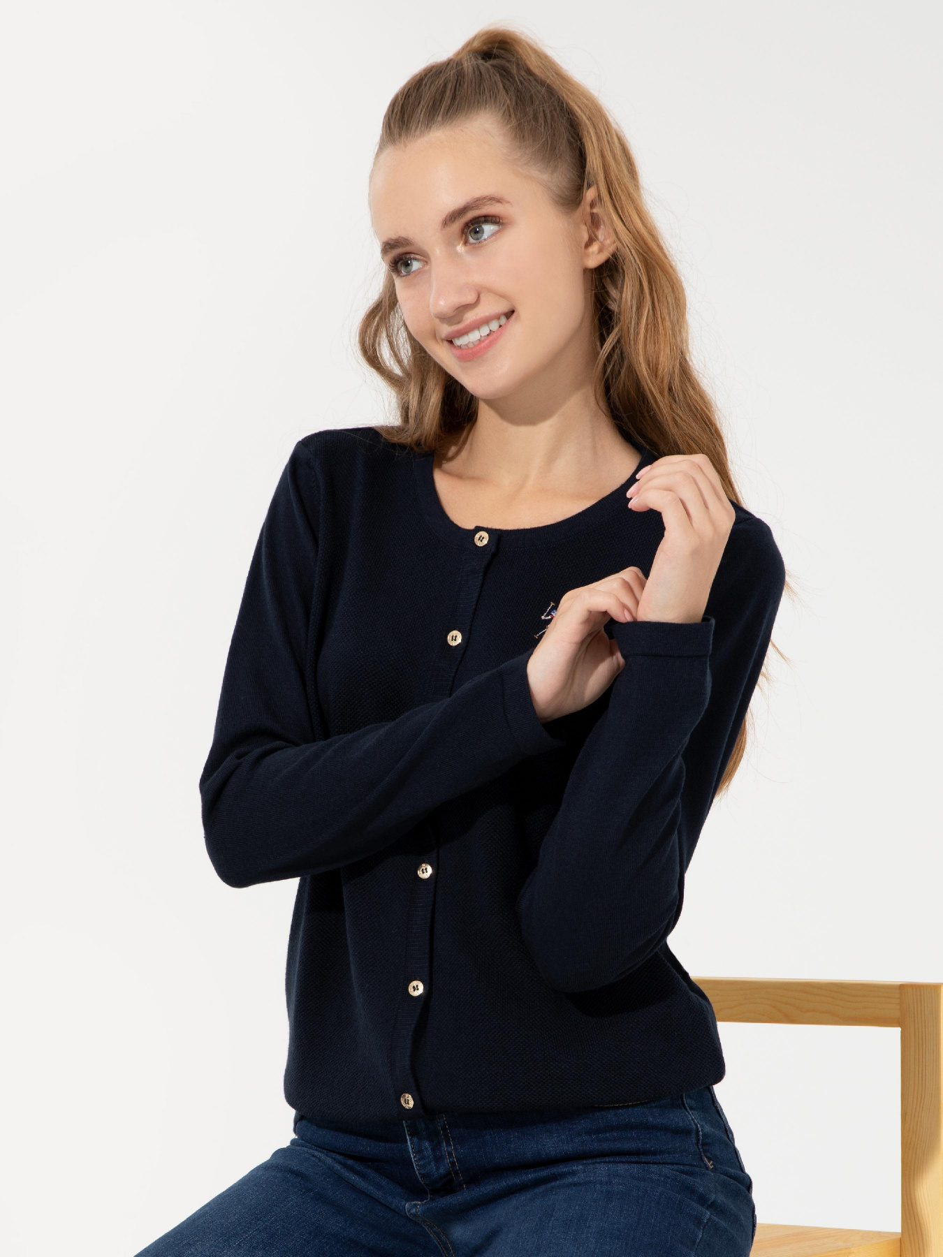 Кардиган US Polo модель G082SZ0TH.000.1430172.VR033 Фото