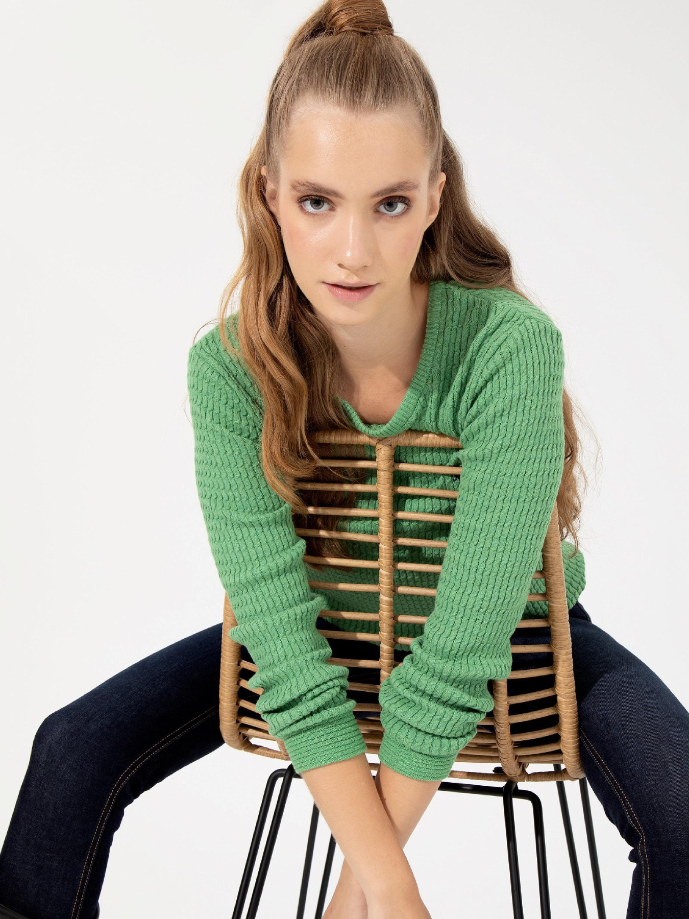 Джемпер US Polo модель G082SZ0TK.000.1430176.VR176 Фото