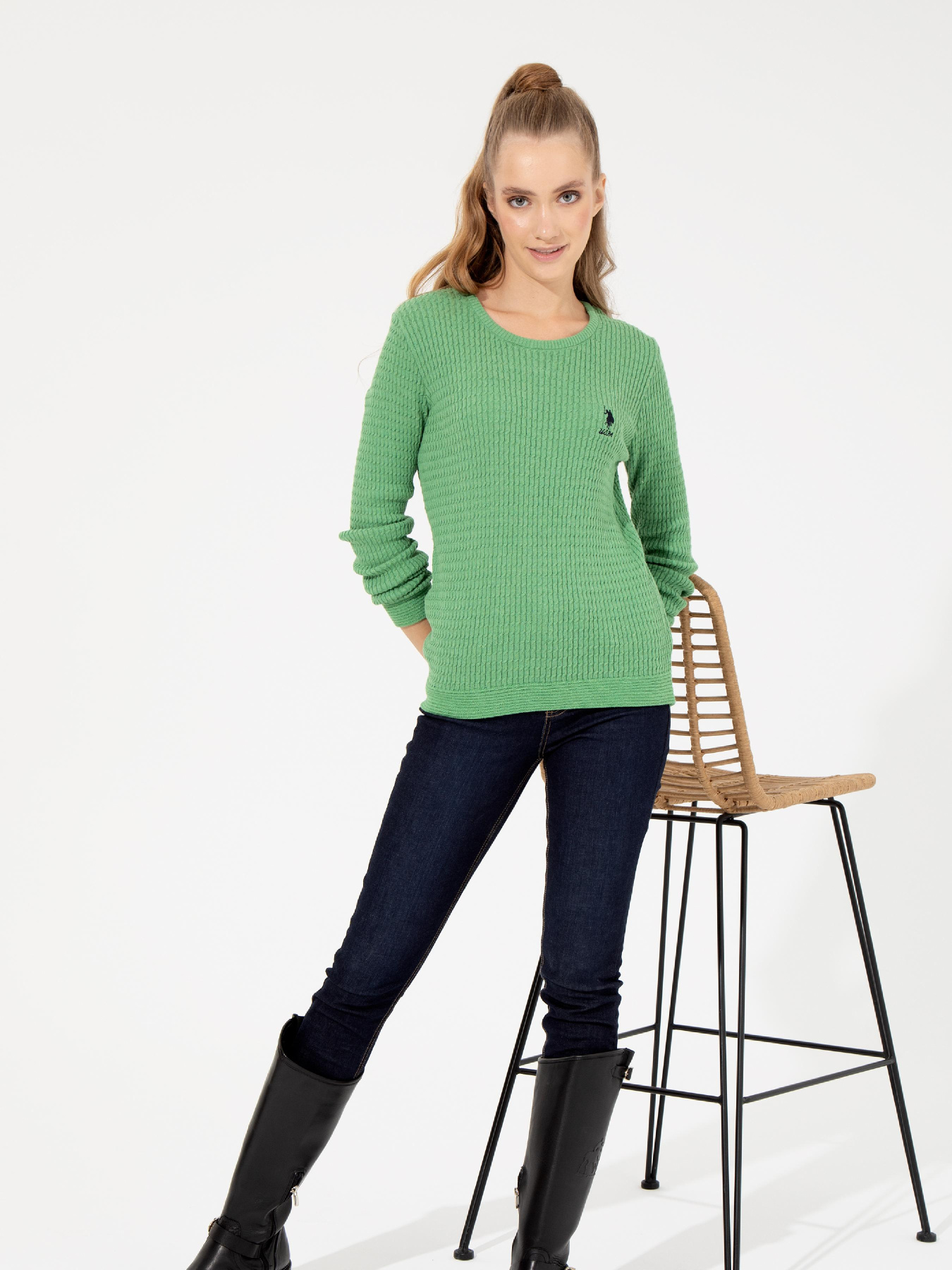 Джемпер US Polo модель G082SZ0TK.000.1430176.VR176 Фото