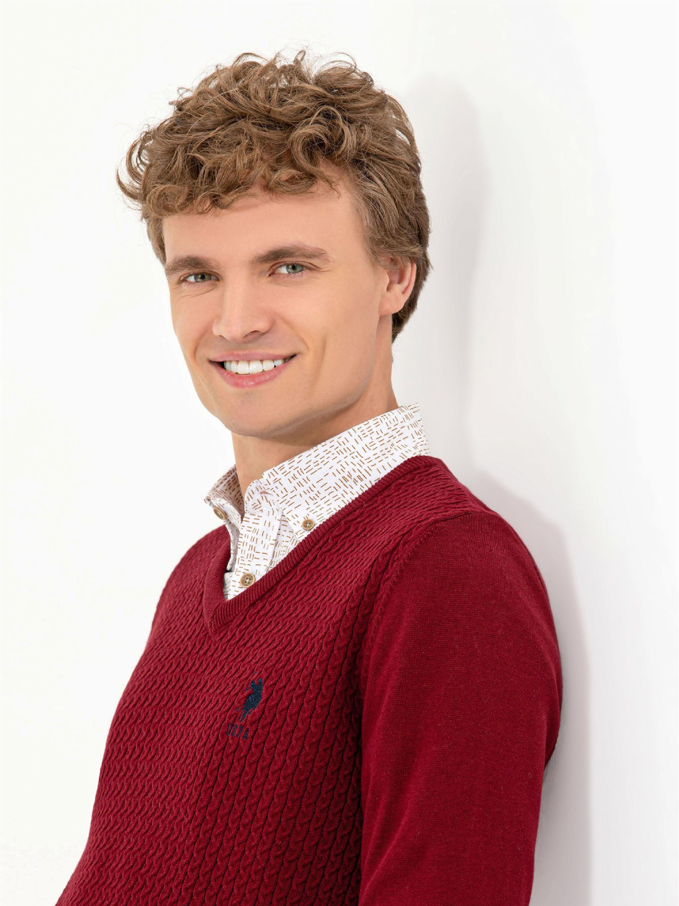 Джемпер US Polo модель G081GL0TK.000.1428982.VR014 Фото