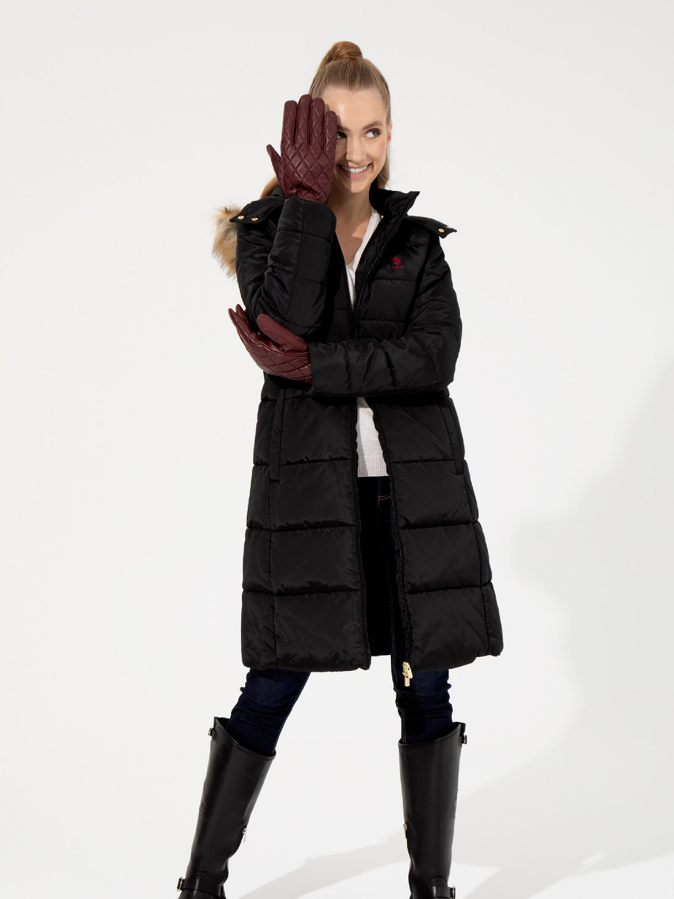 Пуховик US Polo модель G082GL0KS.000.1441695.VR046 Фото