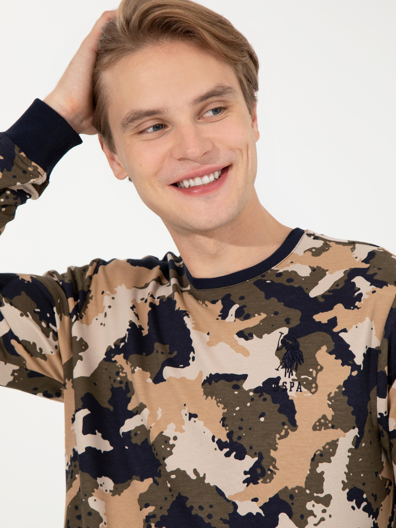 Світшот US Polo модель G081GL082.000.1451988.VR153 Фото