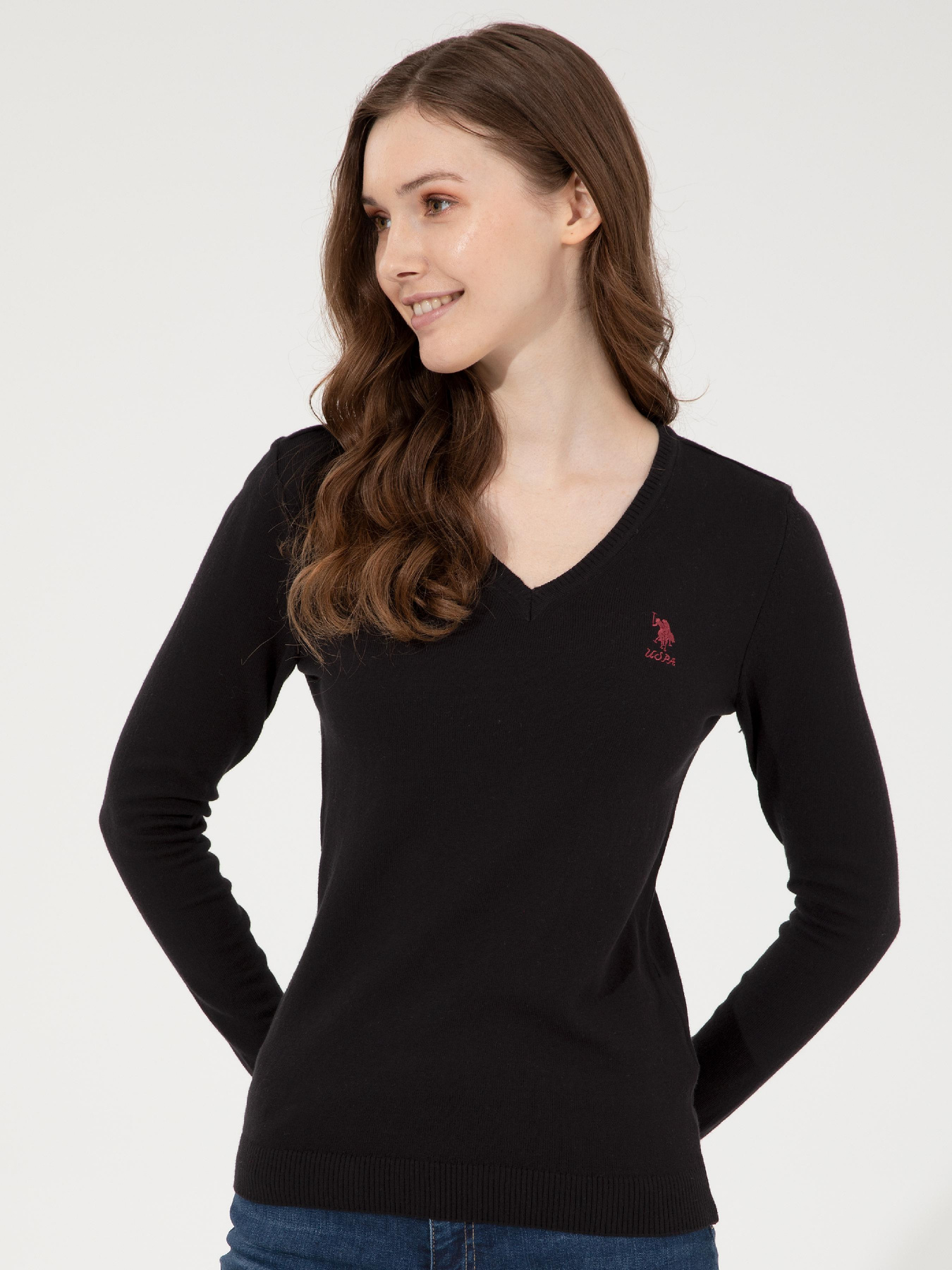 Джемпер US Polo модель G082GL0TK.000.1430189.VR046 Фото