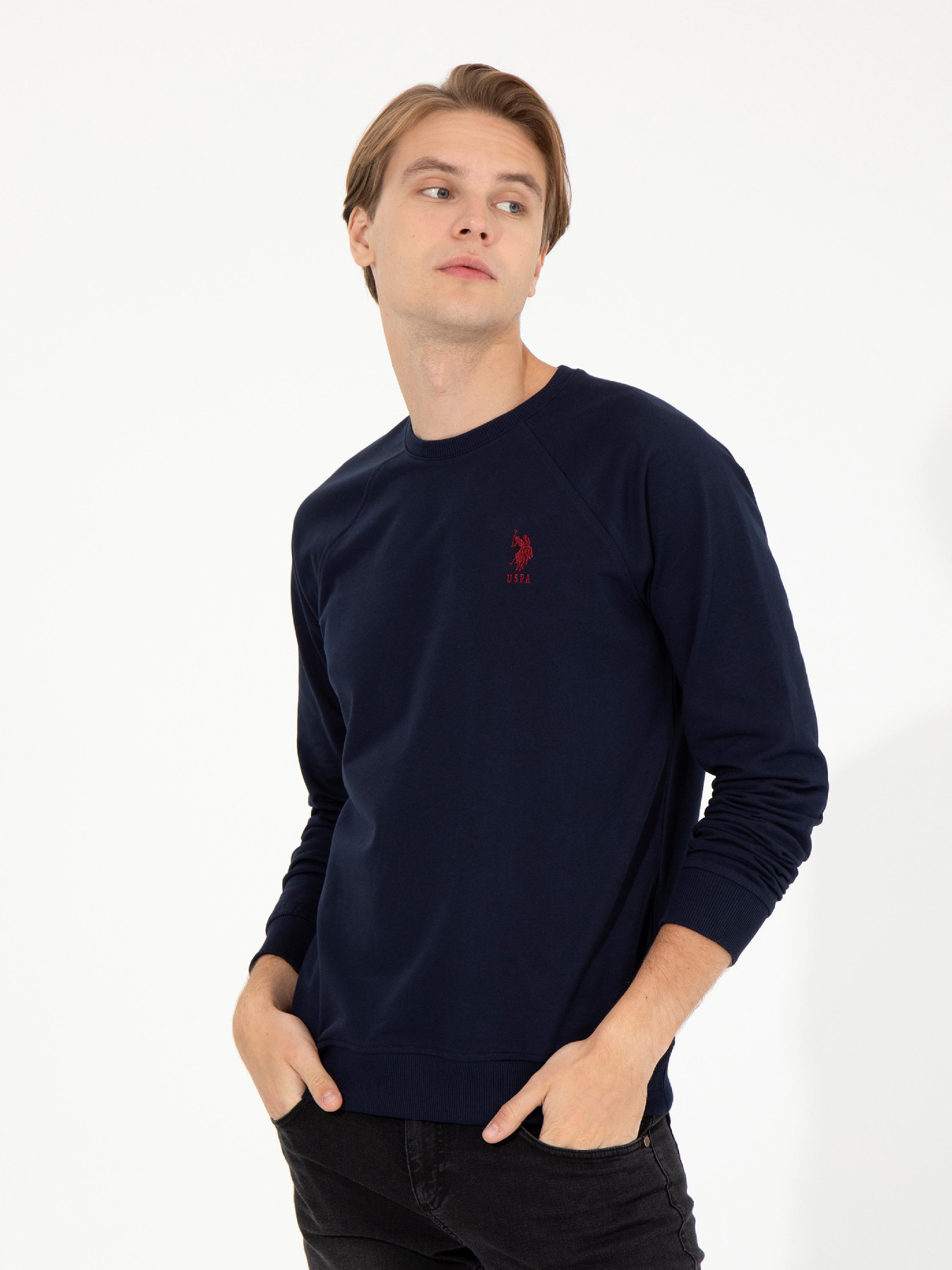 Свитшот US Polo модель G081SZ082.000.1454279.VR033 Фото
