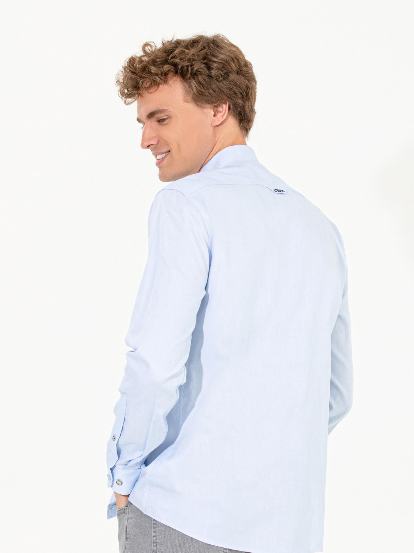 Рубашка US Polo модель G081SZ004.000.1450261.VR003 Фото