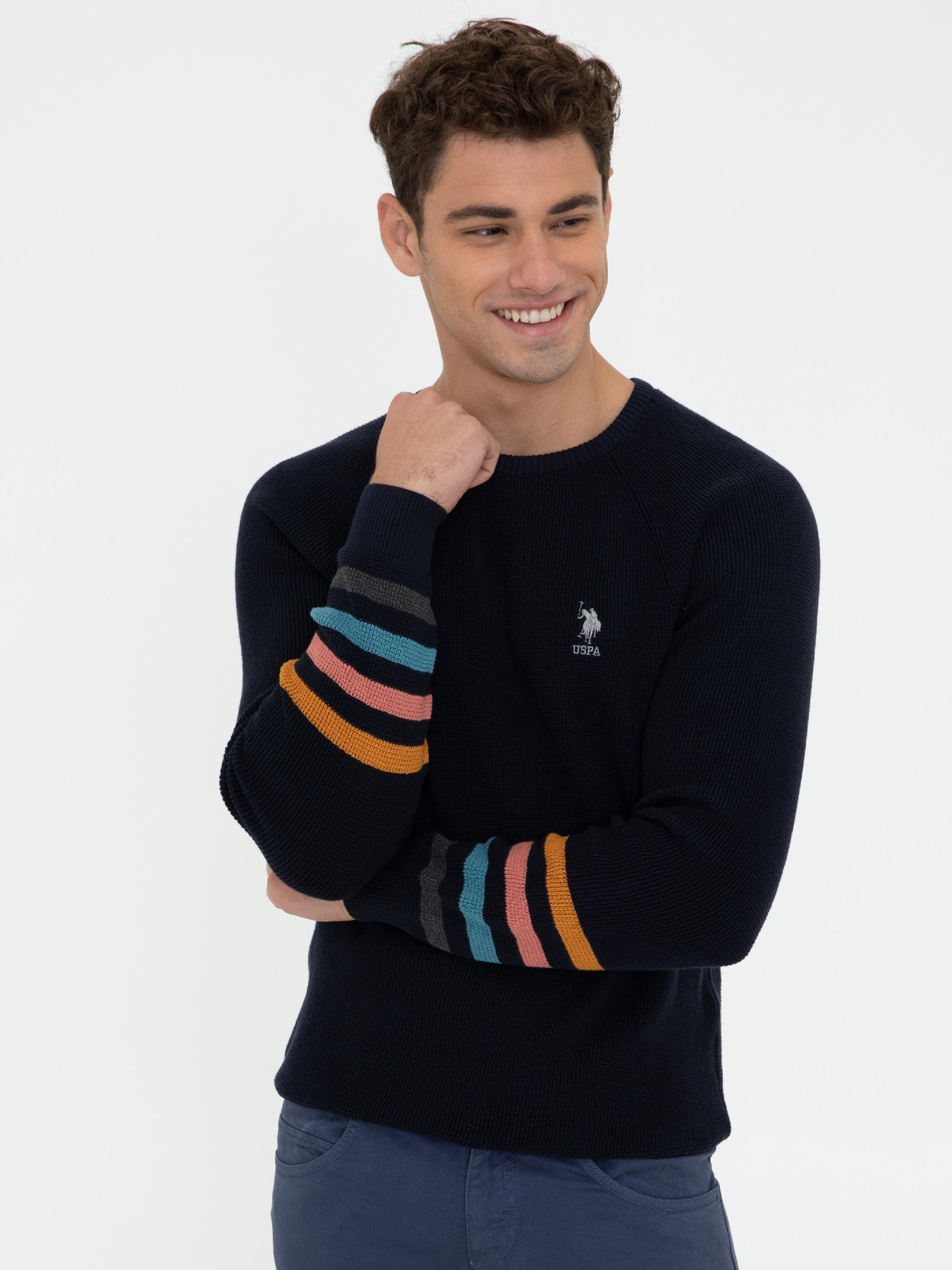 Джемпер US Polo модель G081SZ0TK.000.1261763.VR033 Фото