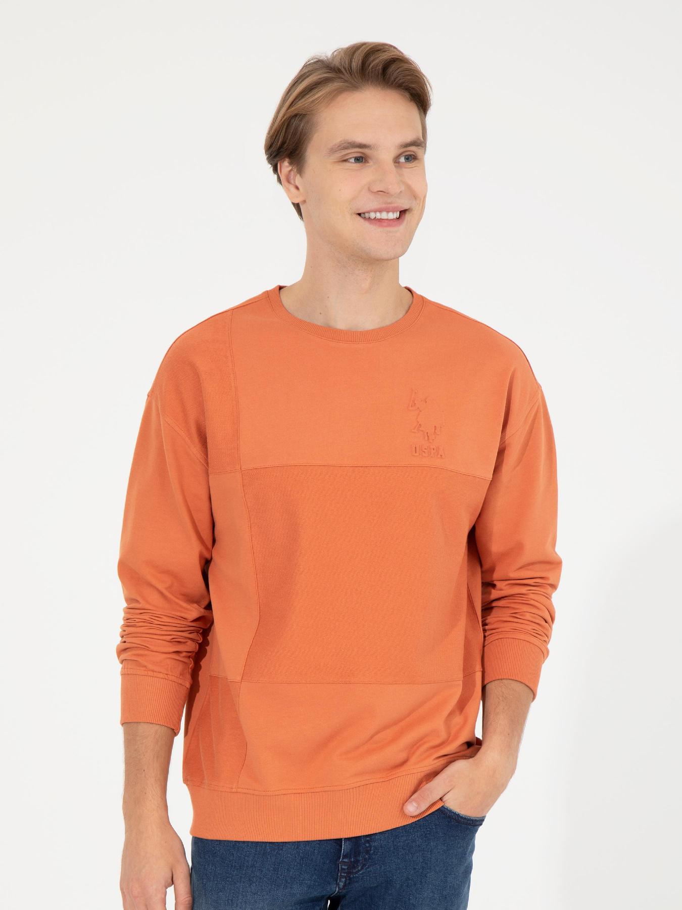 Свитшот US Polo модель G081SZ082.000.1454756.VR031 Фото