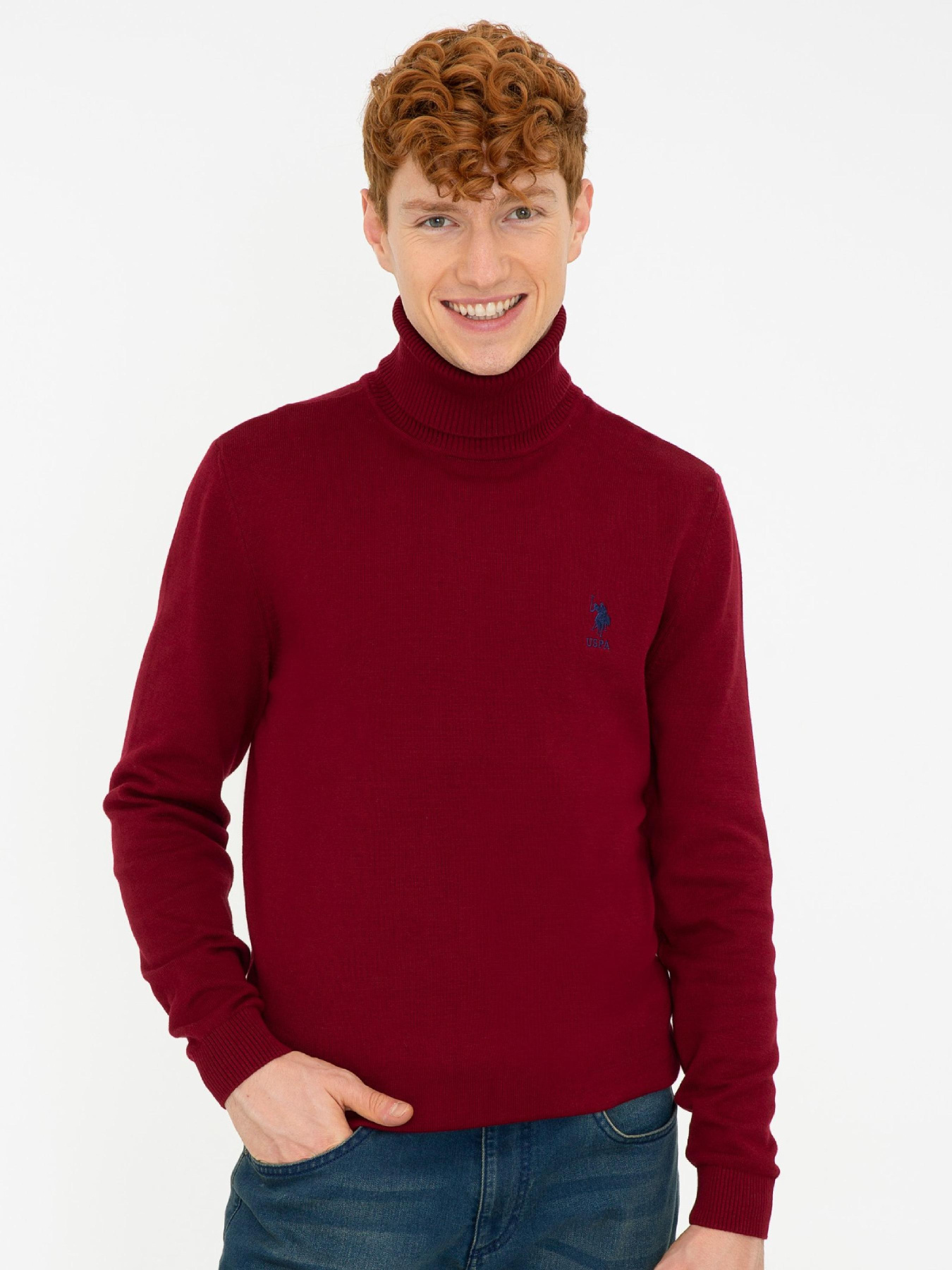 Свитер US Polo модель G081SZ0TK.000.1259614.VR014 Фото