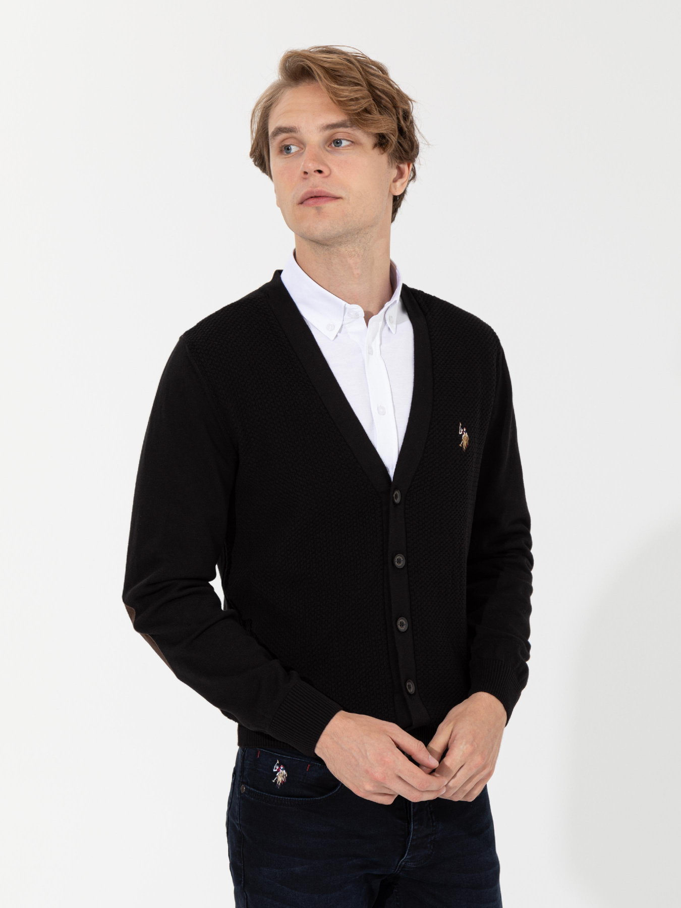 Кардиган US Polo модель G081SZ0TH.000.1428933.VR046 Фото