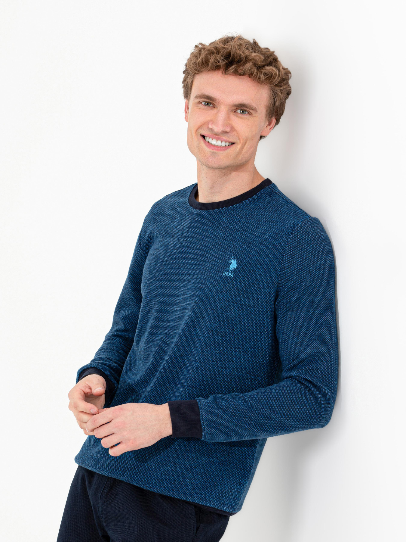 Свитшот US Polo модель G081SZ082.000.1454803.VR033 Фото