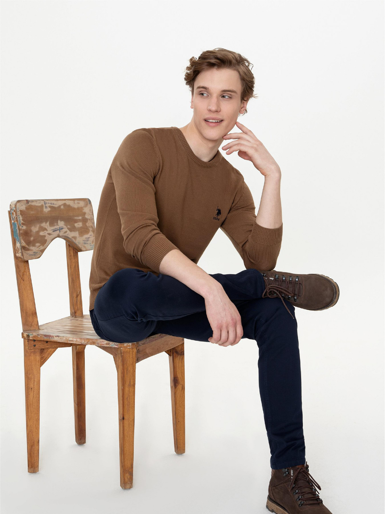 Джемпер US Polo модель G081GL0TK.000.1259853.VR153 Фото