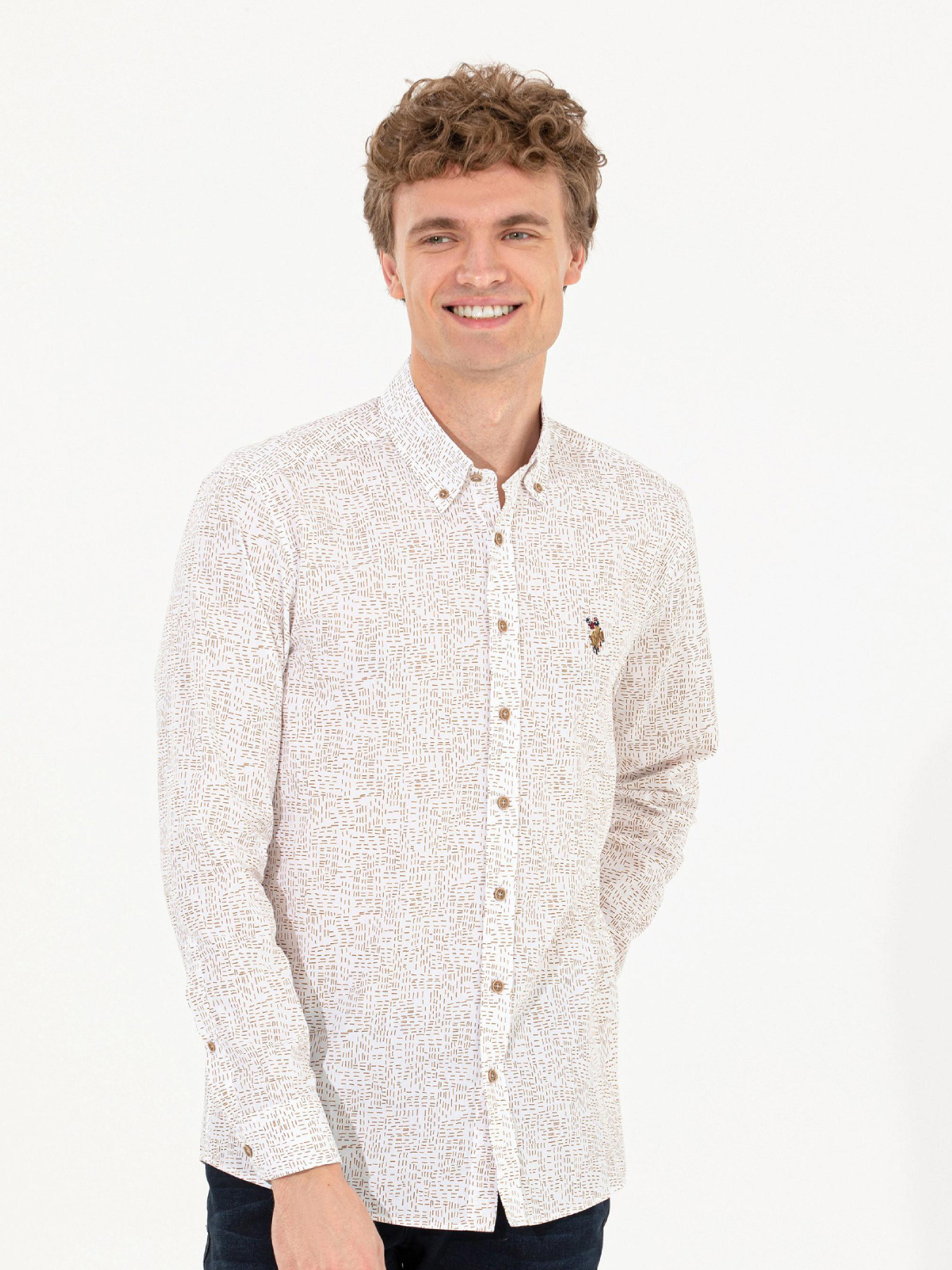 Рубашка US Polo модель G081SZ004.000.1457162.VR049 Фото