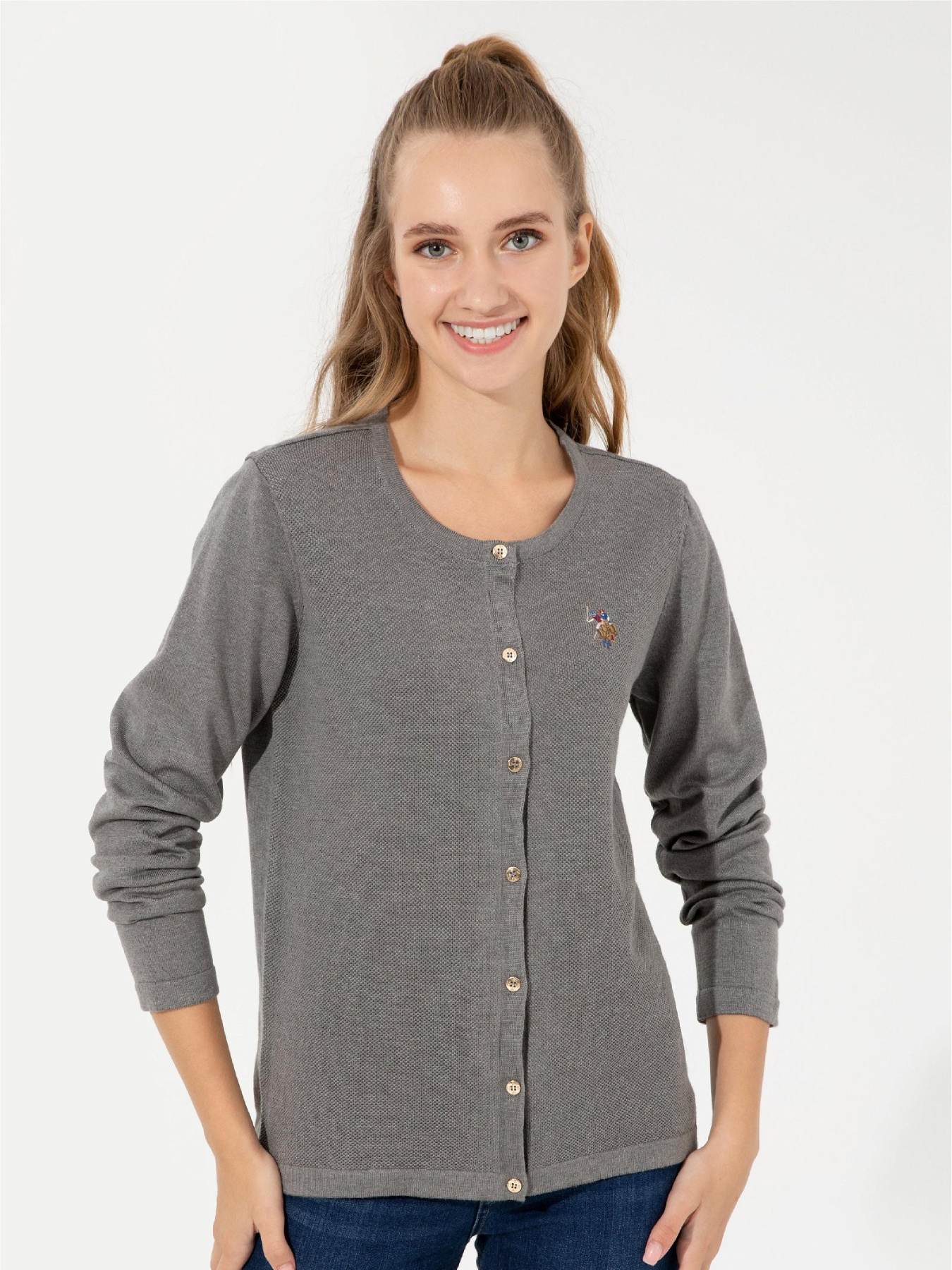 Кардиган US Polo модель G082SZ0TH.000.1430172.VR086 Фото