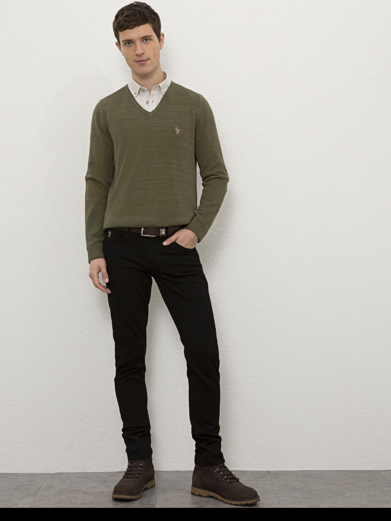 Джемпер US Polo модель G081SZ0TK.000.1091312.VR126 Фото