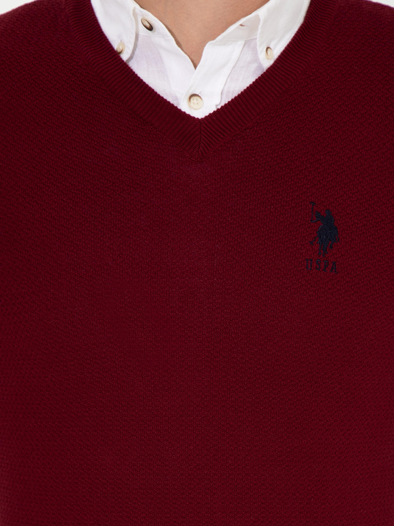 Джемпер US Polo модель G081SZ0TK.000.1428940.VR014 Фото