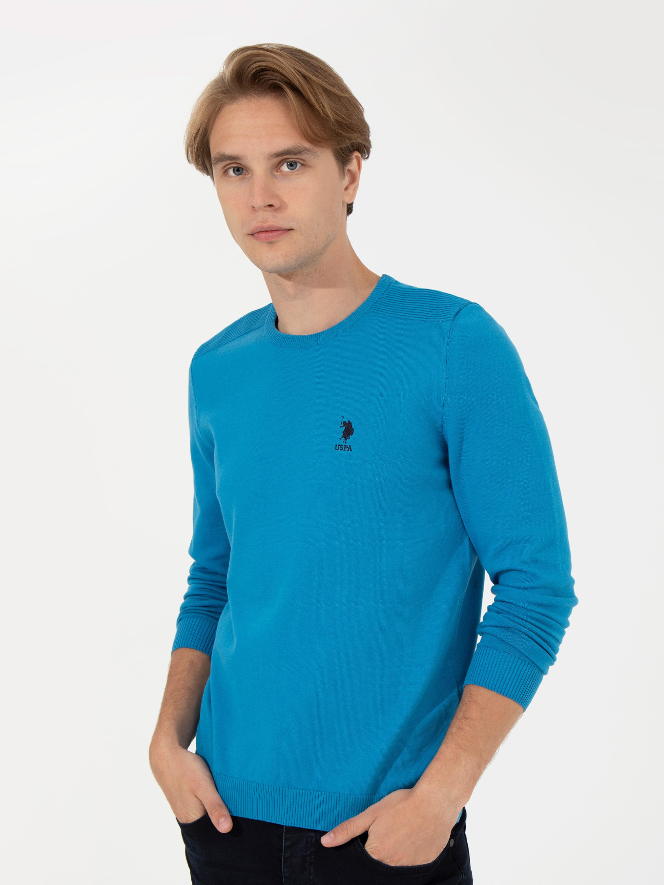 Джемпер US Polo модель G081SZ0TK.000.1428974.VR077 Фото