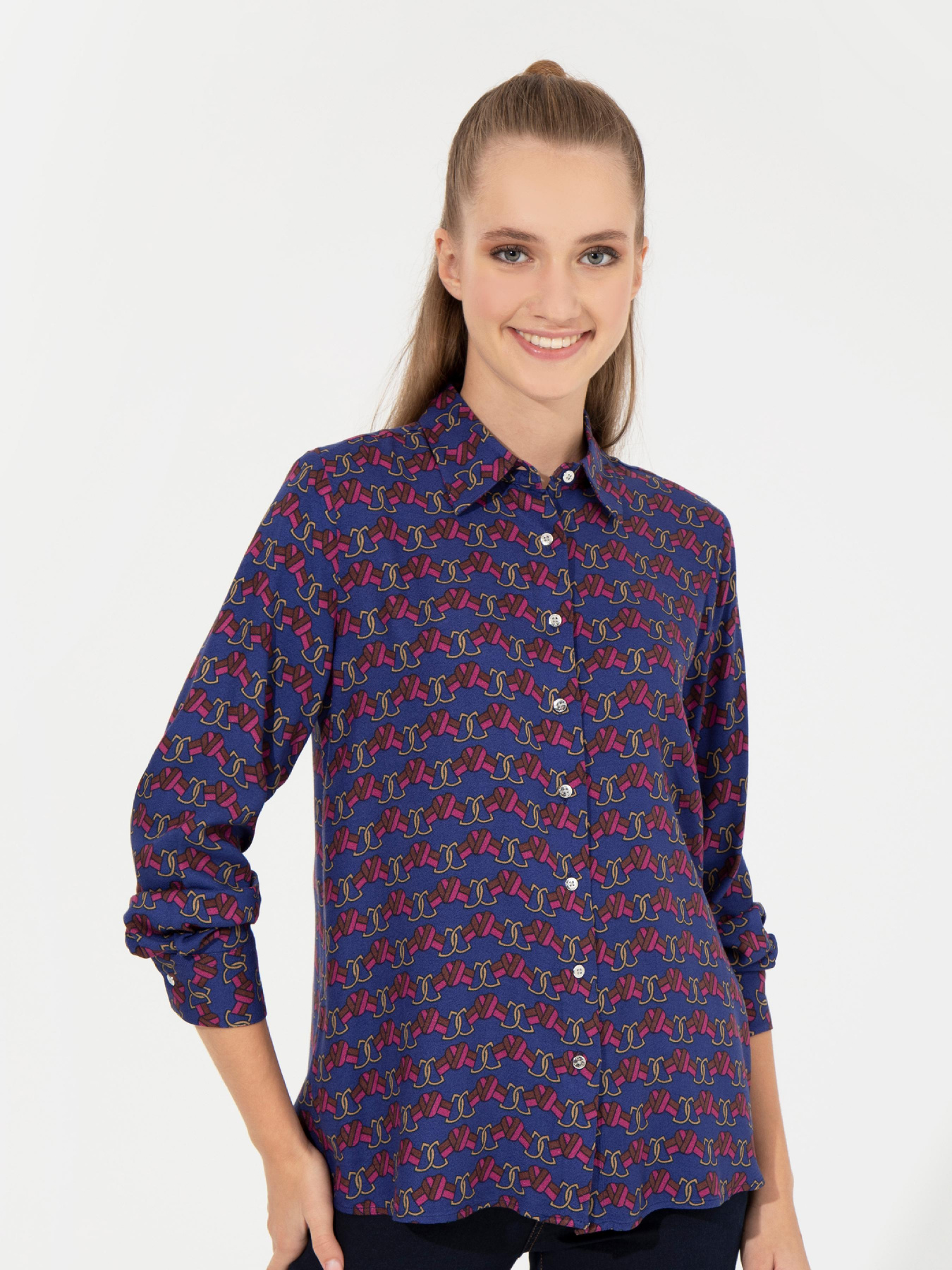 Рубашка US Polo модель G082SZ004.000.1459804.VR212 Фото