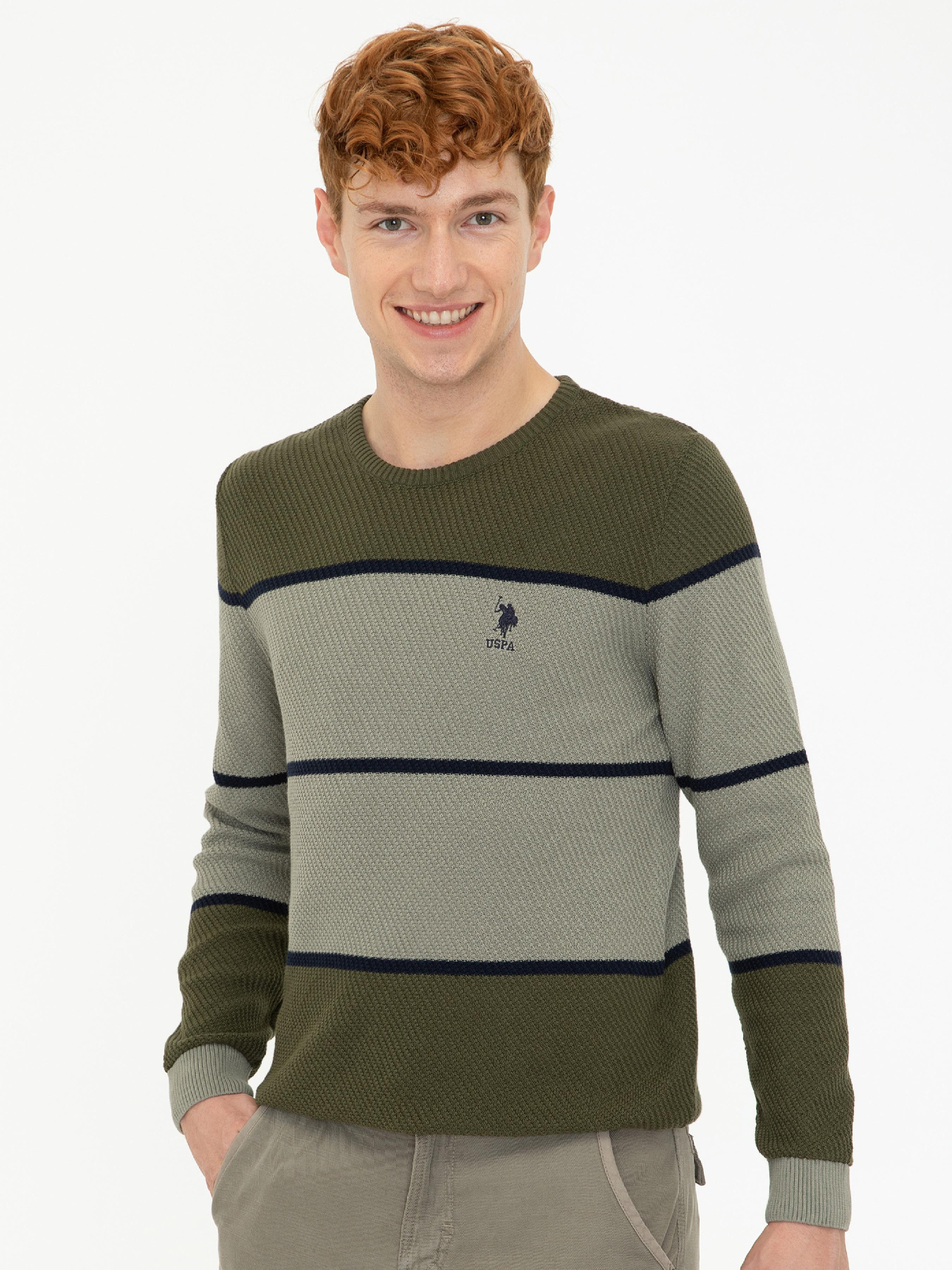 Джемпер US Polo модель G081SZ0TK.000.1261767.VR027 Фото