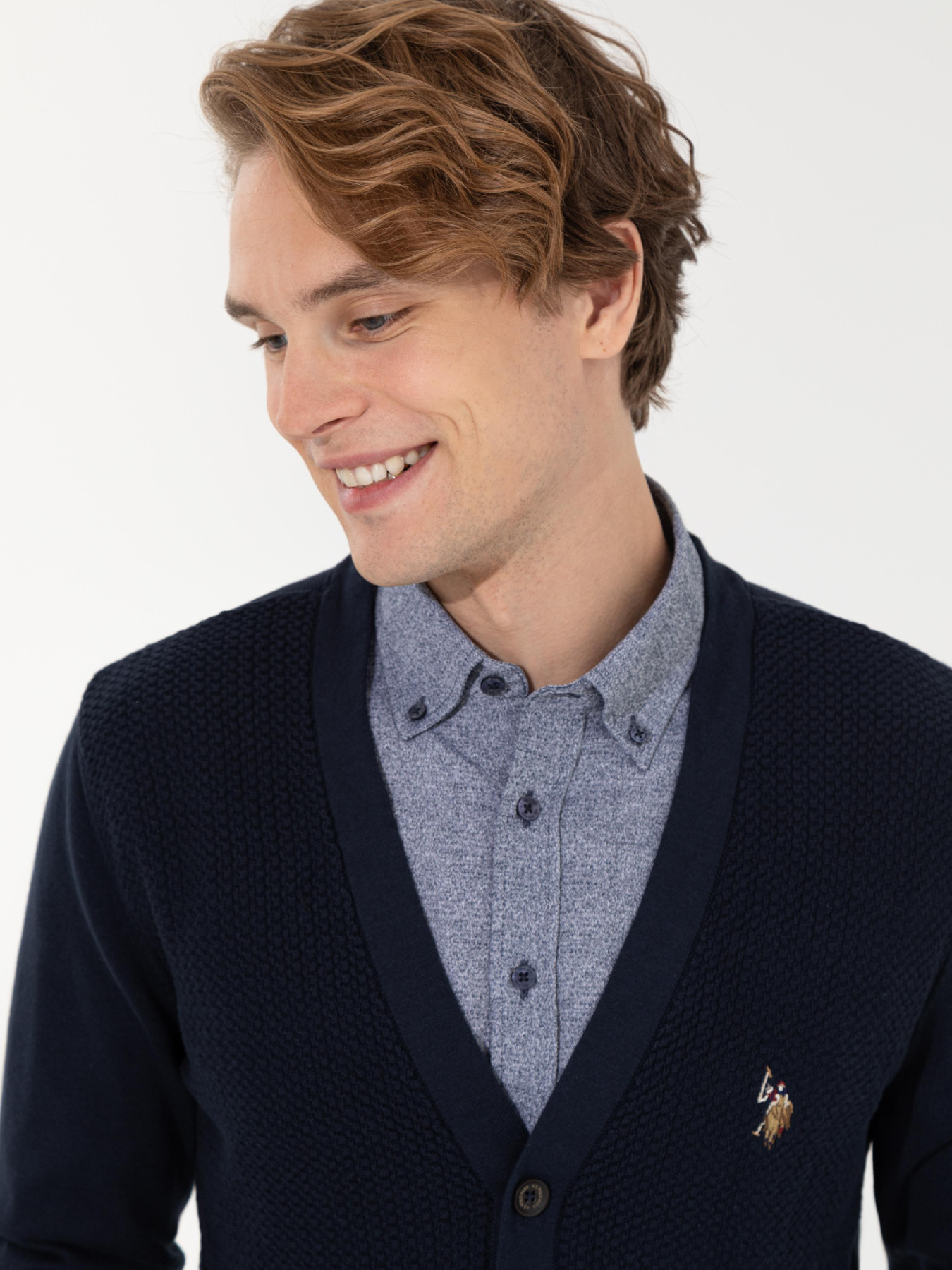 Кардиган US Polo модель G081SZ0TH.000.1428933.VR033 Фото