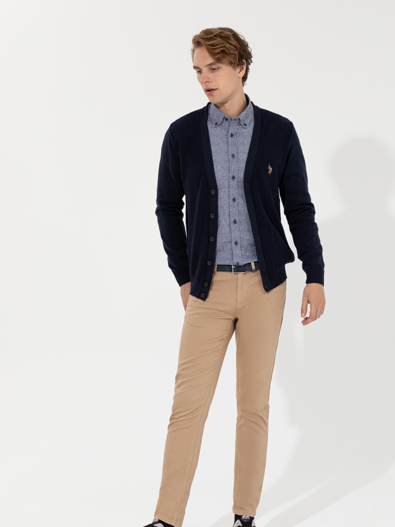 Кардиган US Polo модель G081SZ0TH.000.1428933.VR033 Фото
