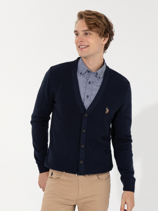 Кардиган US Polo модель G081SZ0TH.000.1428933.VR033 Фото