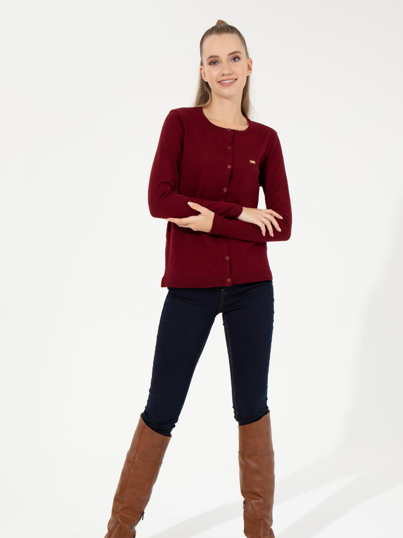 Кардиган US Polo модель G082GL0TH.000.1430187.VR014 Фото