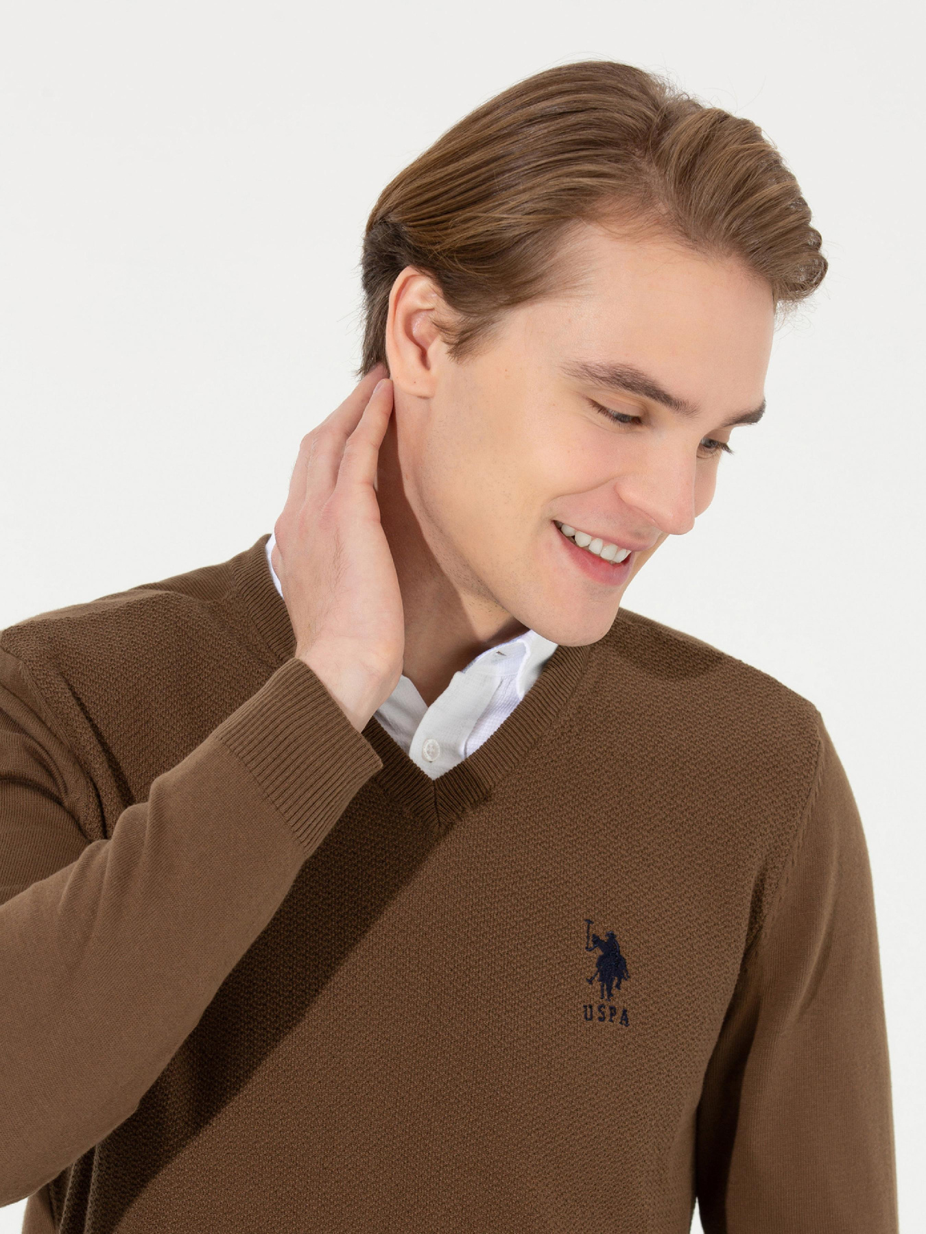 Джемпер US Polo модель G081SZ0TK.000.1428940.VR153 Фото