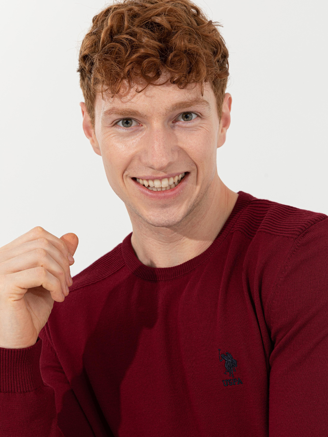 Джемпер US Polo модель G081SZ0TK.000.1428974.VR014 Джемпер US Polo модель G081SZ0TK.000.1428974.VR014 Фото