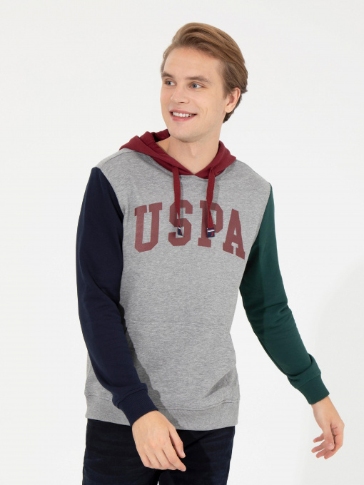 Худи US Polo модель G081GL082.000.1451810.VR086 Фото