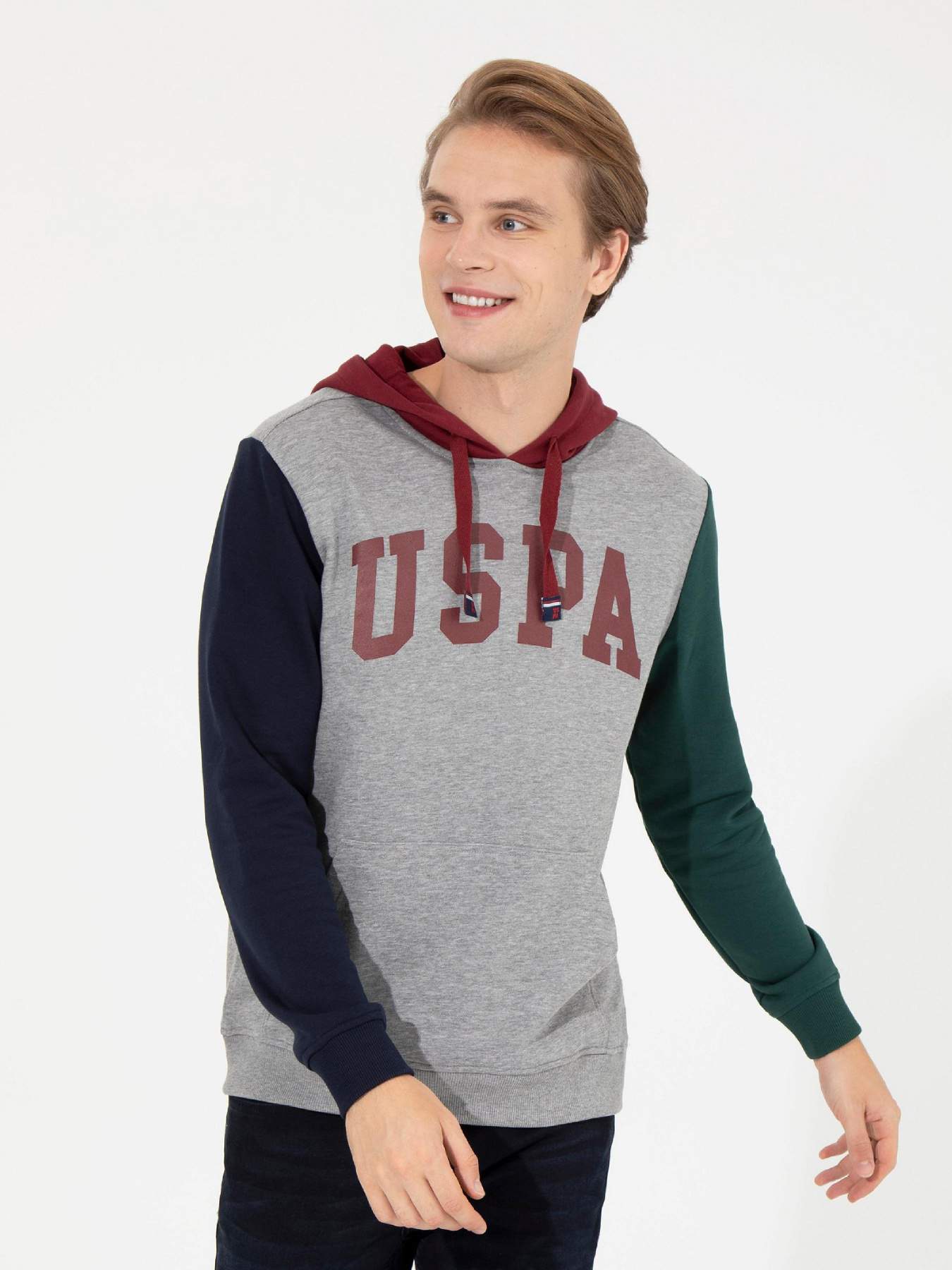 Худи US Polo модель G081GL082.000.1451810.VR086 Худи US Polo модель G081GL082.000.1451810.VR086 Фото