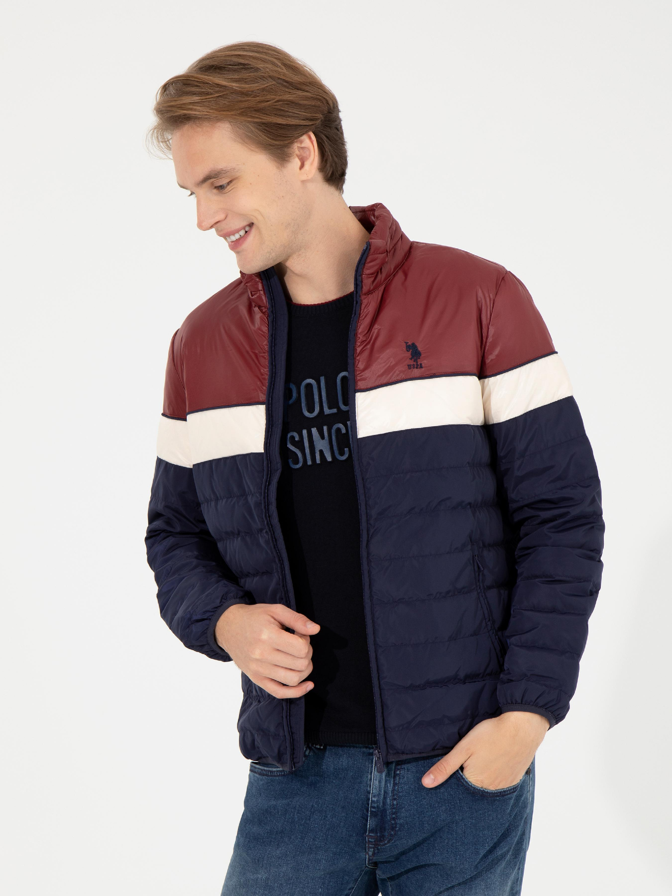 Демисезонная куртка US Polo модель G081SZ0MS.000.1449174.VR033 Фото