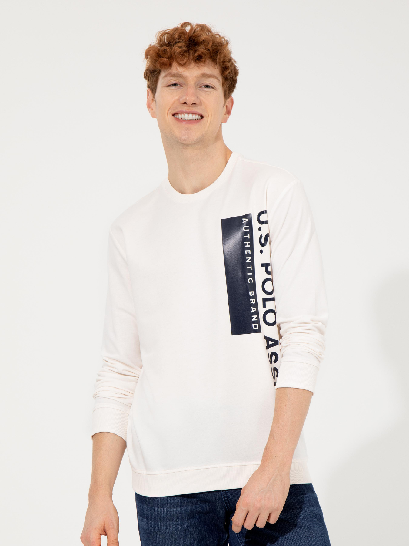 Свитшот US Polo модель G081SZ082.000.1454741.VR019 Фото