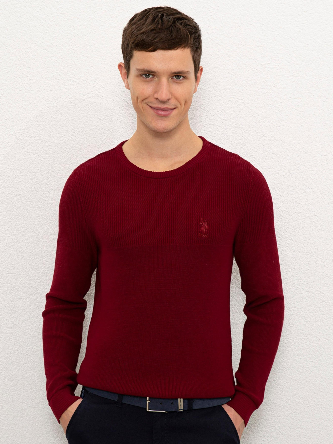 Джемпер US Polo модель G081GL0TK.000.1056212.VR014 Фото